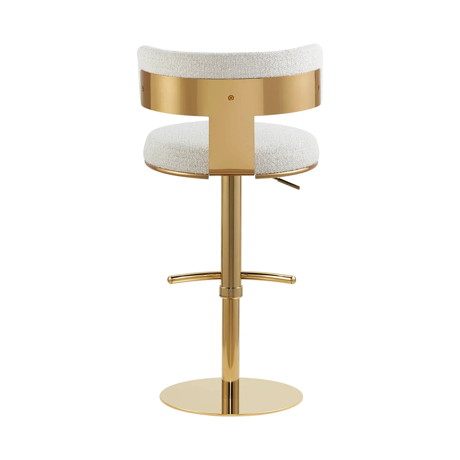 Cayla Modern Adjustable Height Swivel Barstool - Image 27