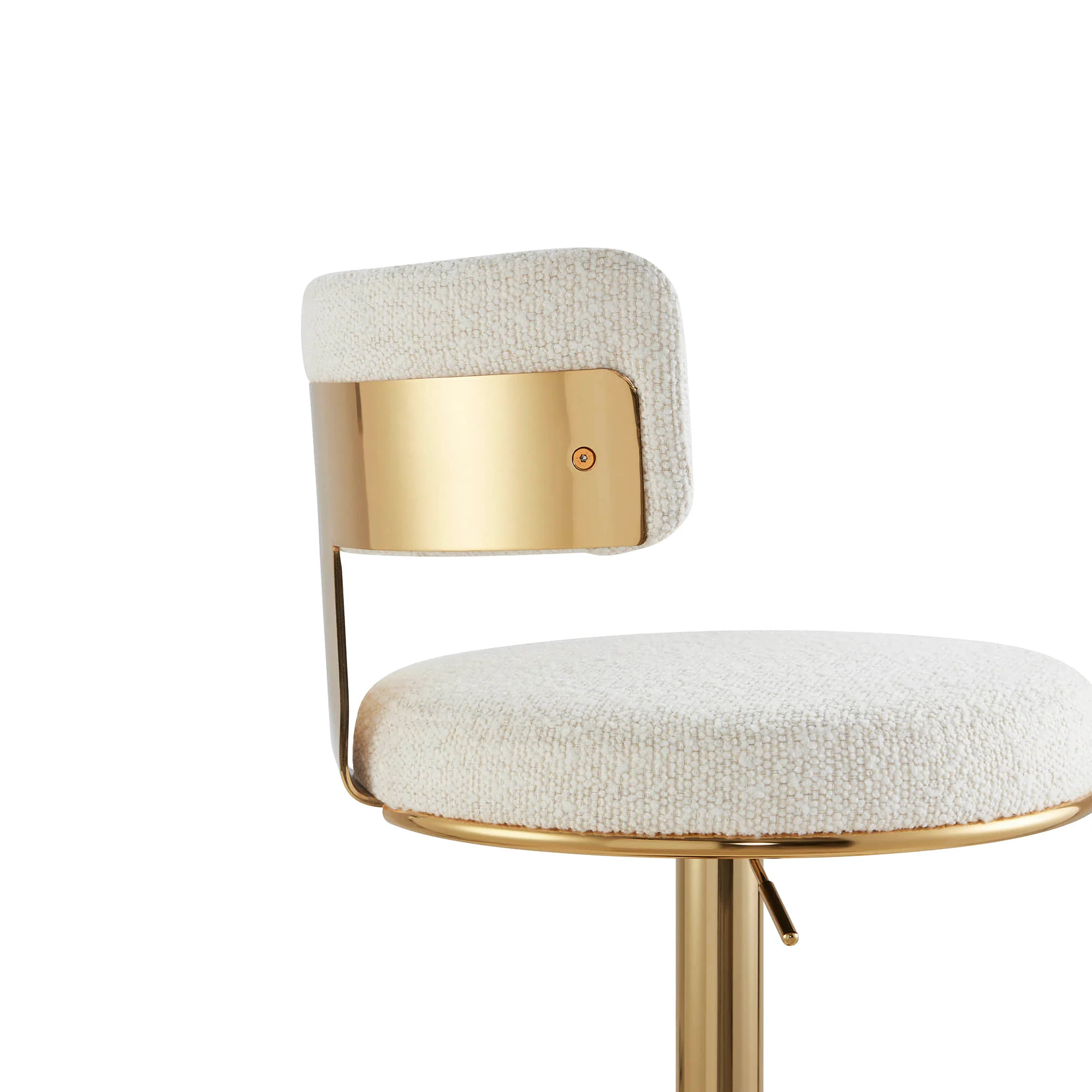 Cayla Modern Adjustable Height Swivel Barstool - Image 30
