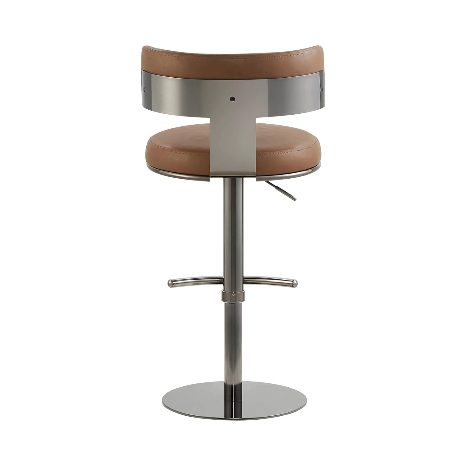 Cayla Modern Adjustable Height Swivel Barstool - Image 40