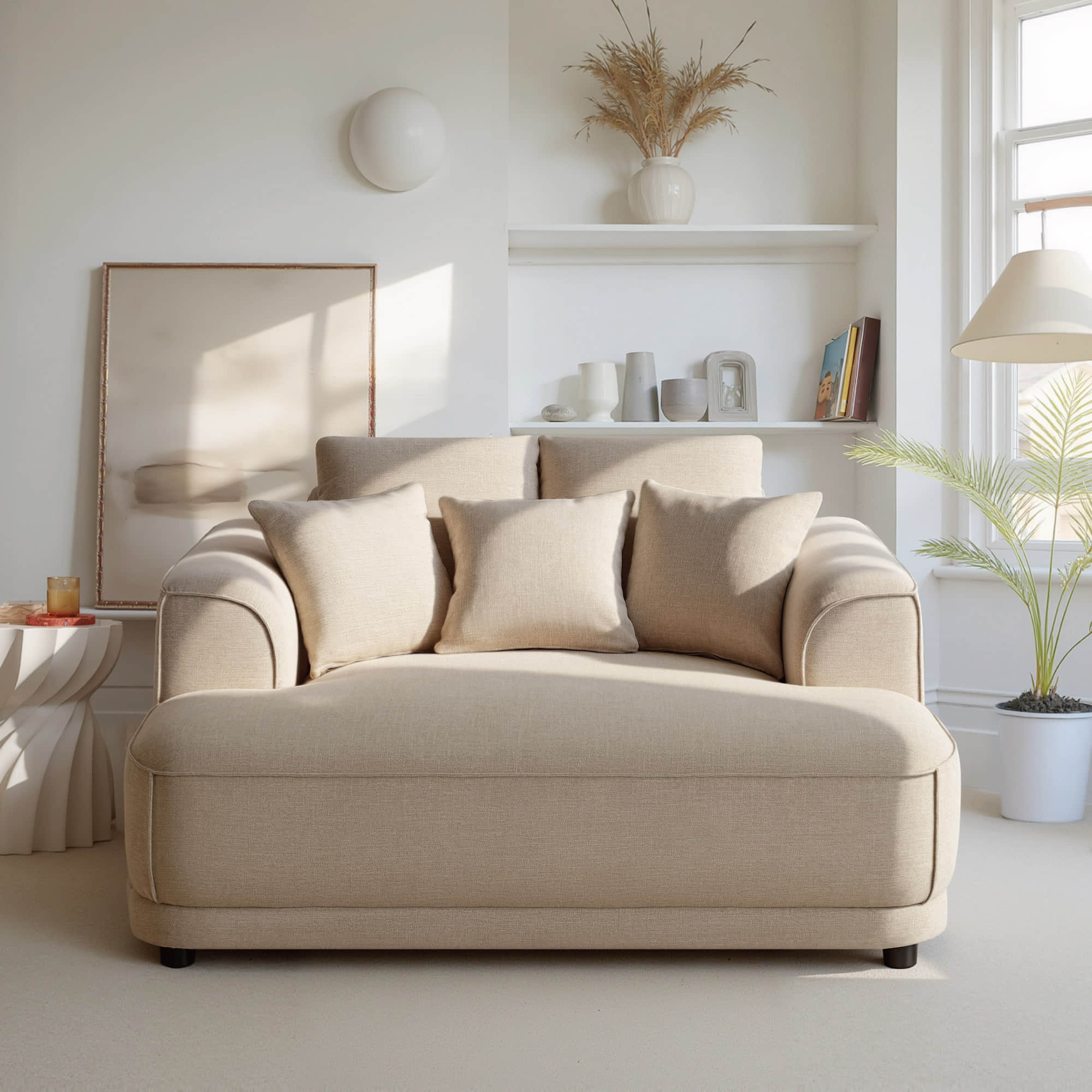 Charles Modern Oversized Chaise Lounge Accent Chair - Image 6