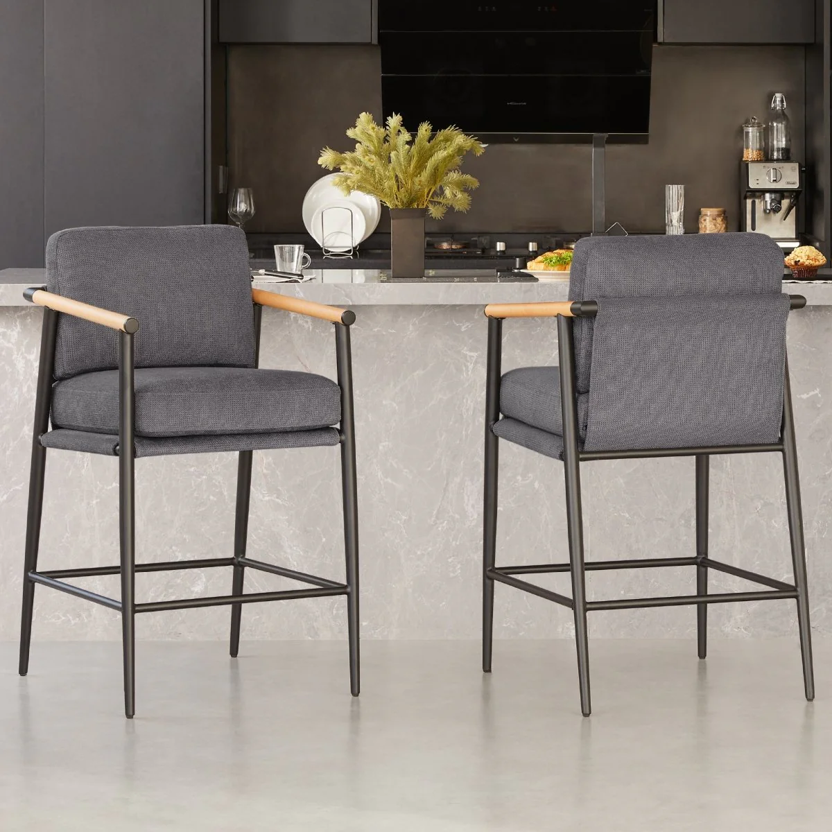 Charlotte Modern Counter Stool - Image 13