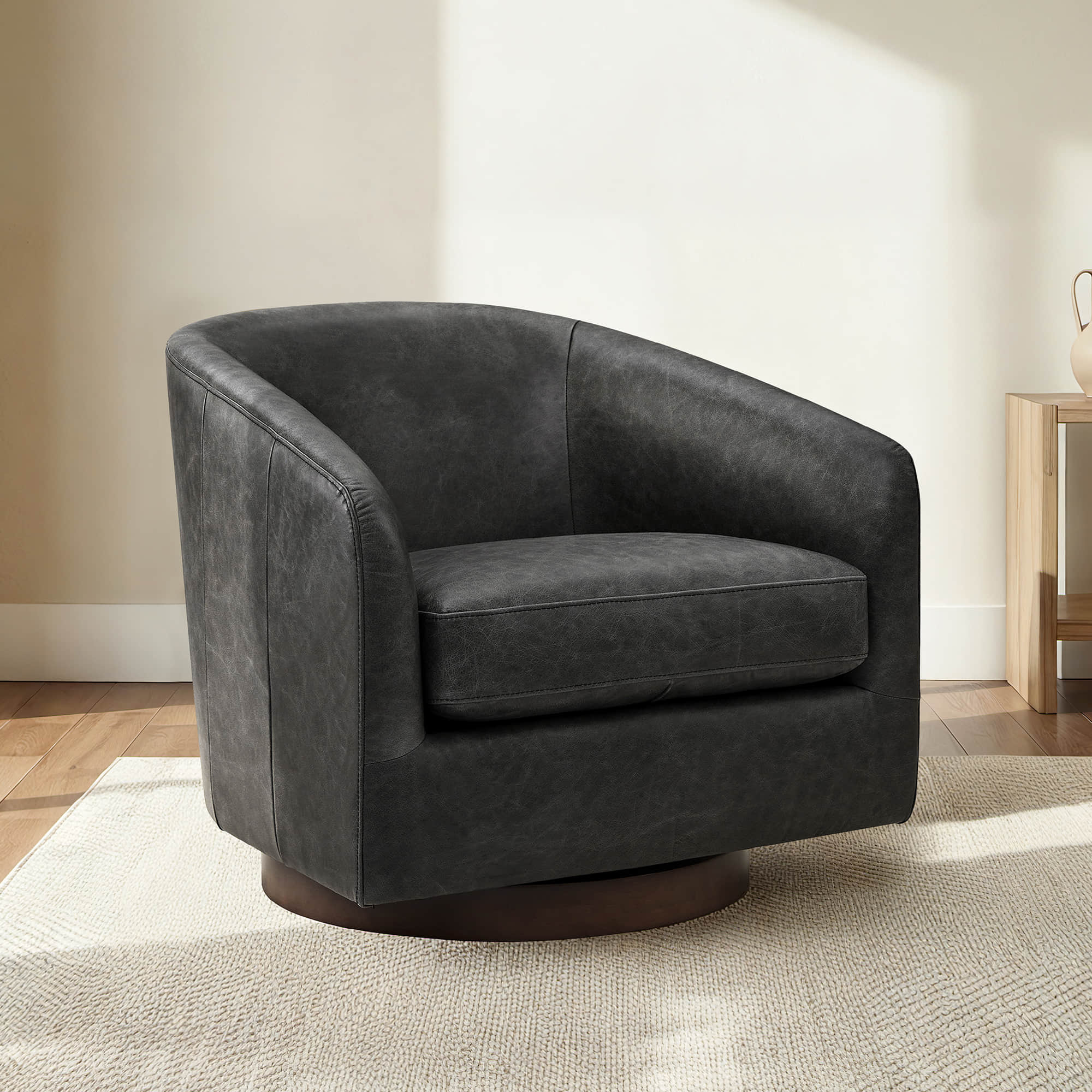 Wren Modern Swivel Accent Chair - Image 102