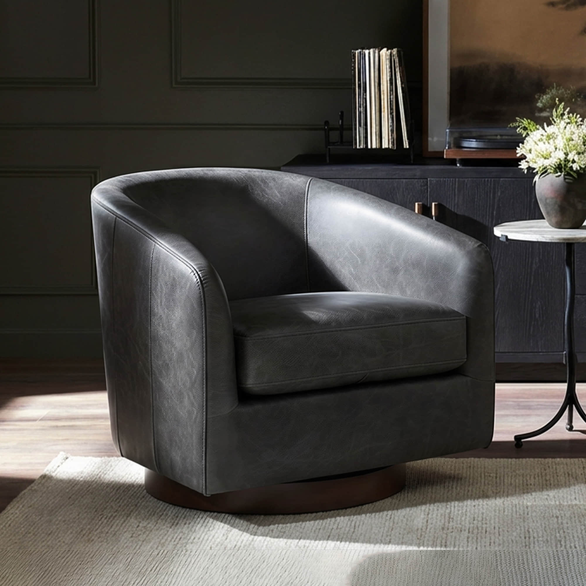 Wren Modern Swivel Accent Chair - Image 106