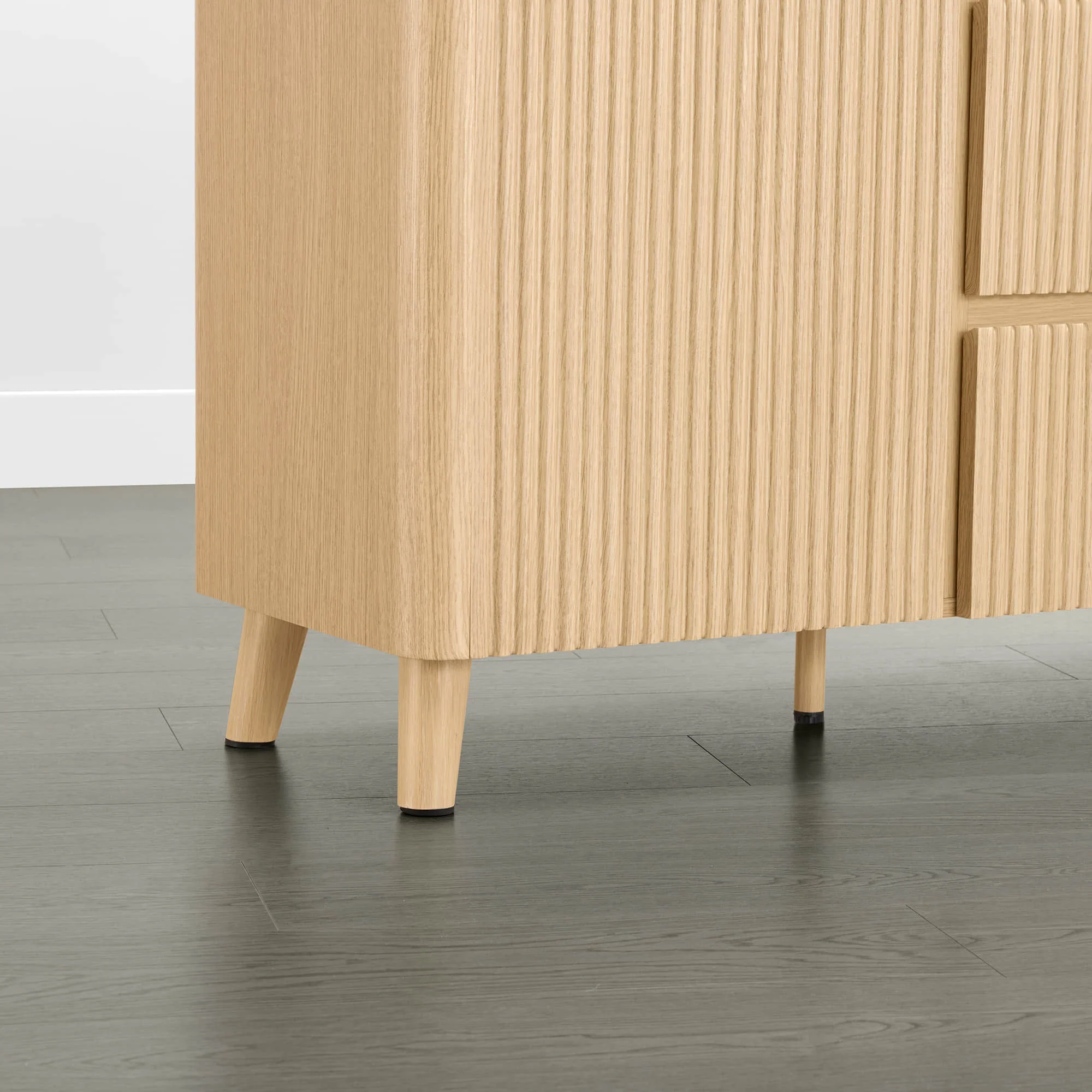 62" Clara Contemporary Wood Sideboard - Image 6
