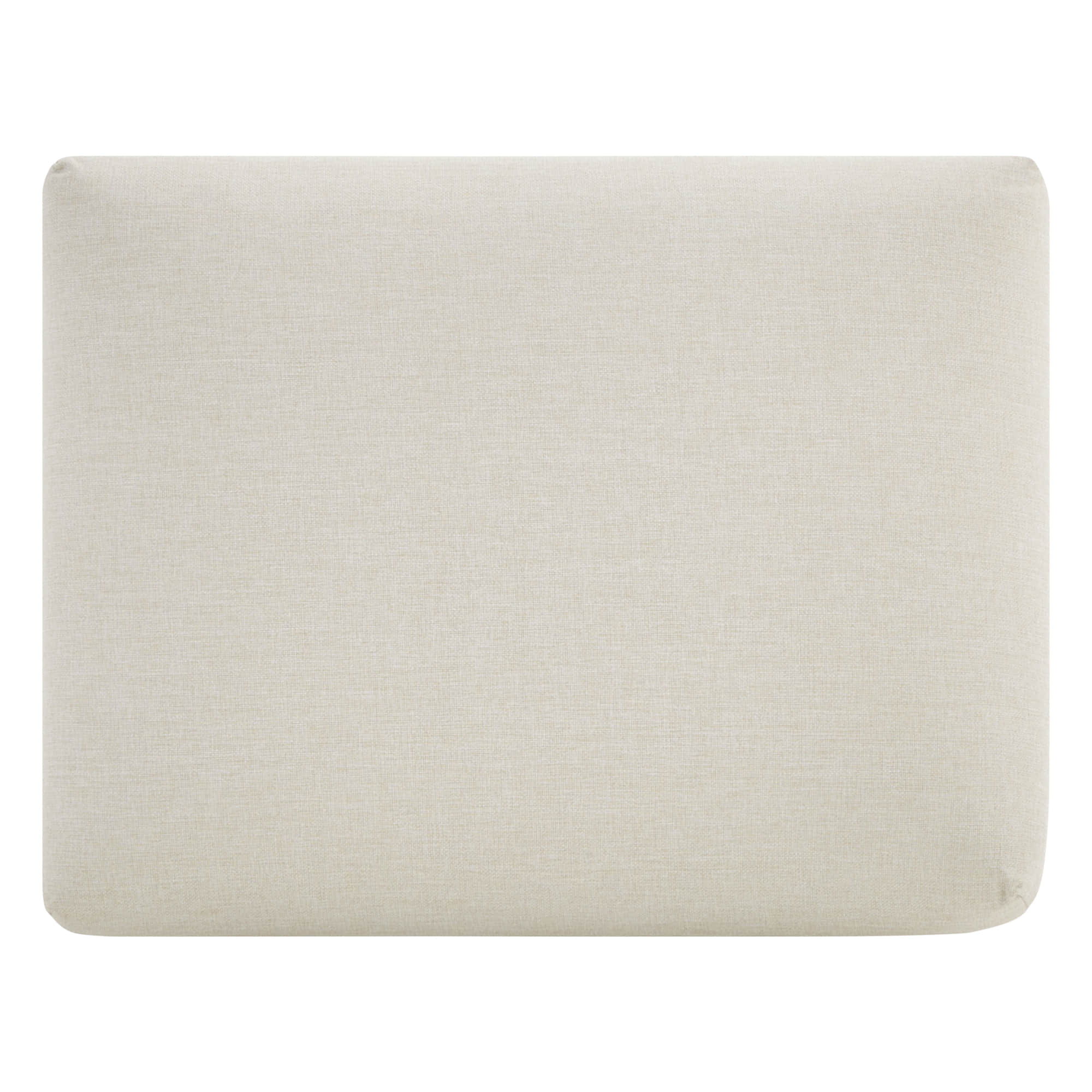 Clover Acacia Wood Outdoor Ottoman - Image 5