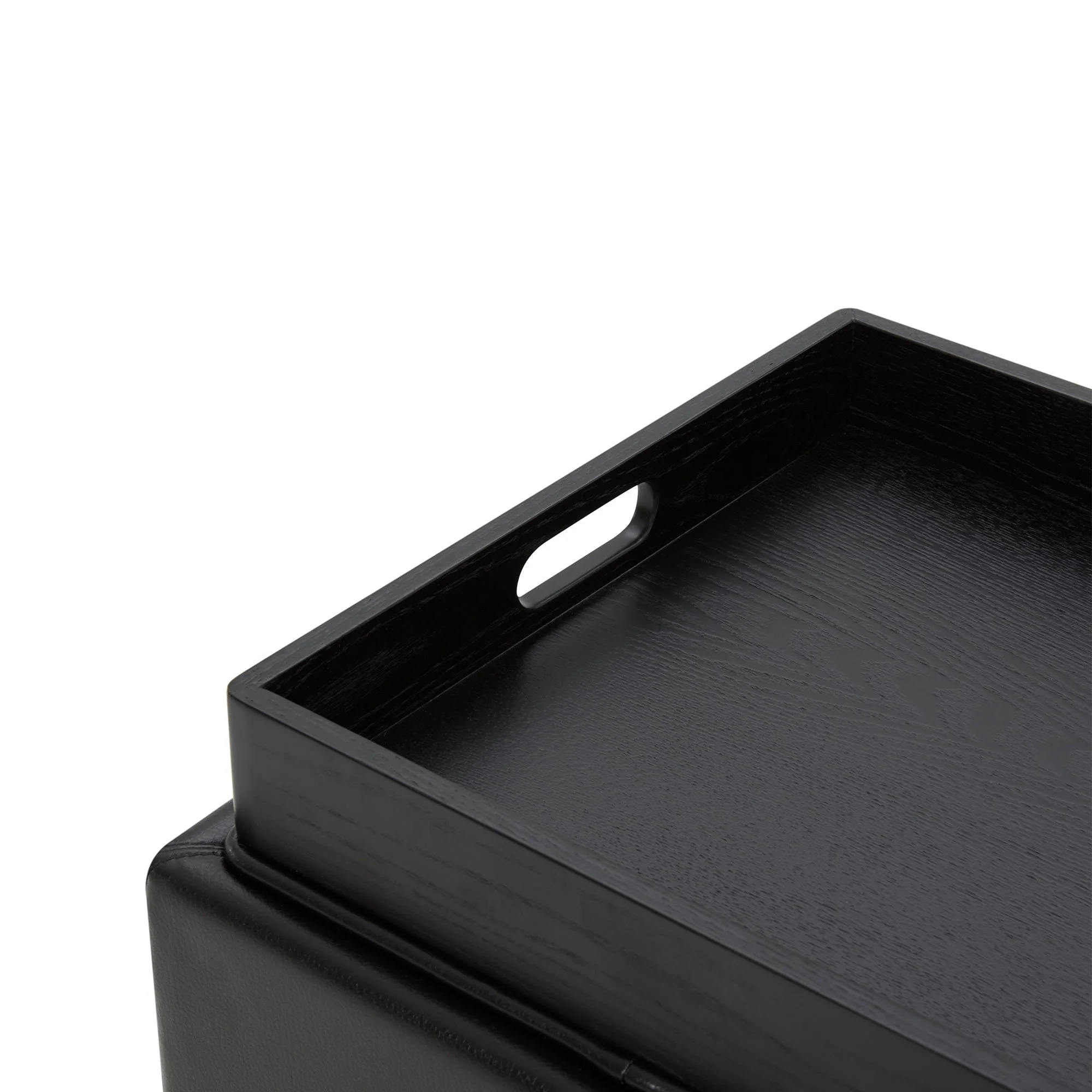 Cube Storage Ottoman - Fabric & Leather - Image 16