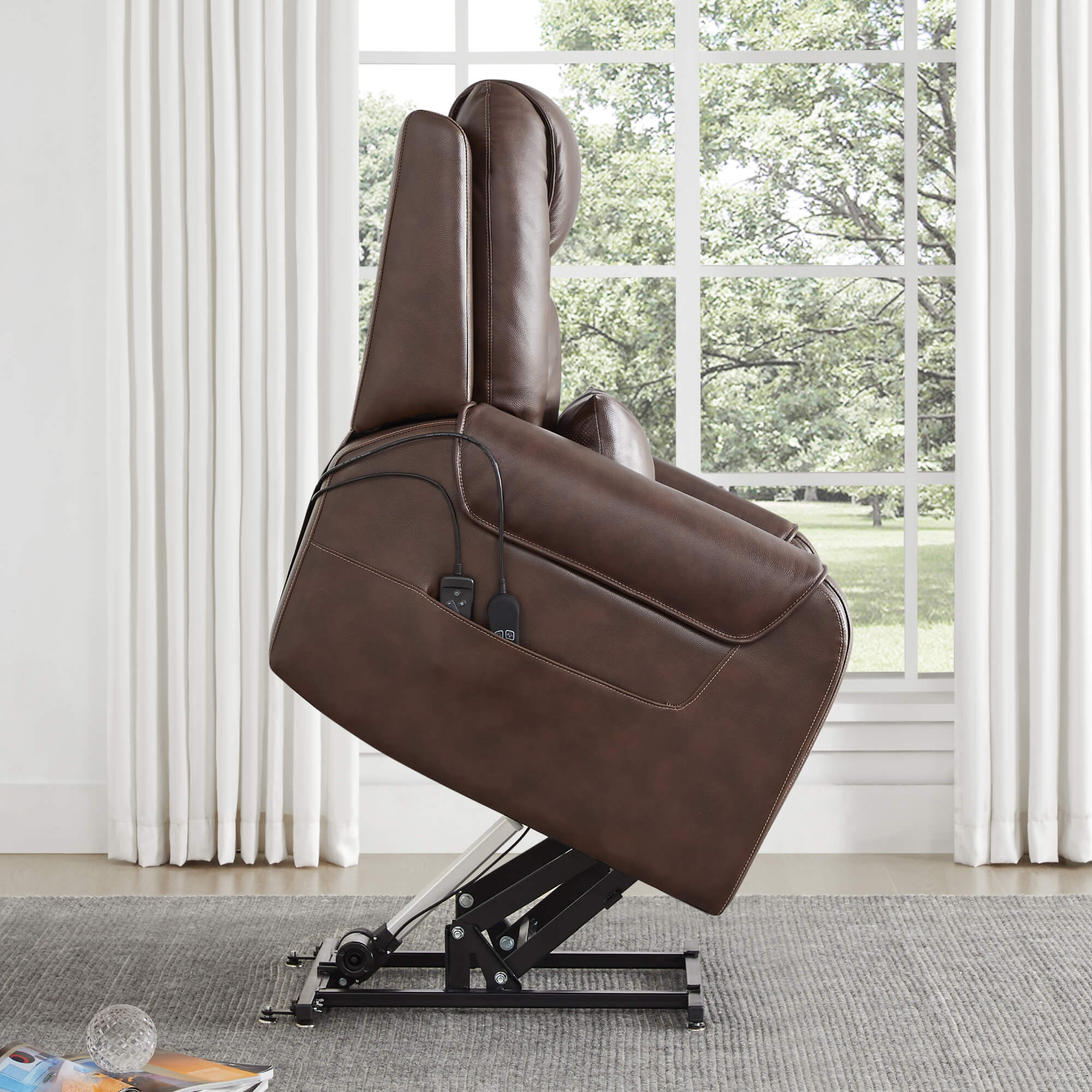 Davin Power Lift Assist Infinite Position Recliner - Image 8