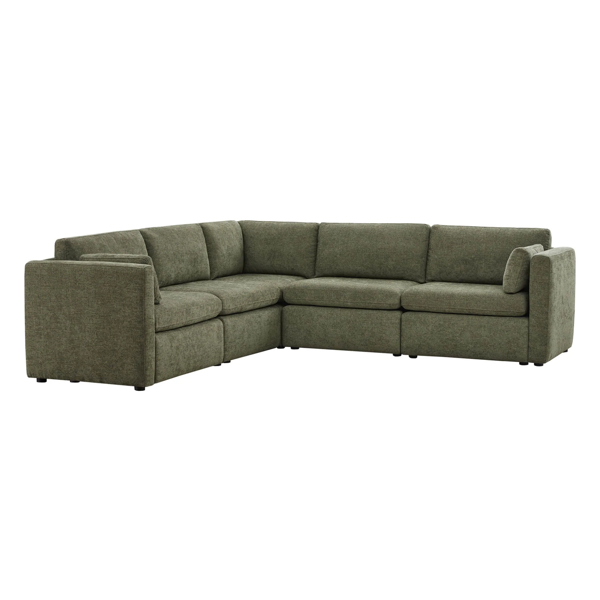 Delaney 5-Seat V Shaped Modular Sofa Chaise - Image 103