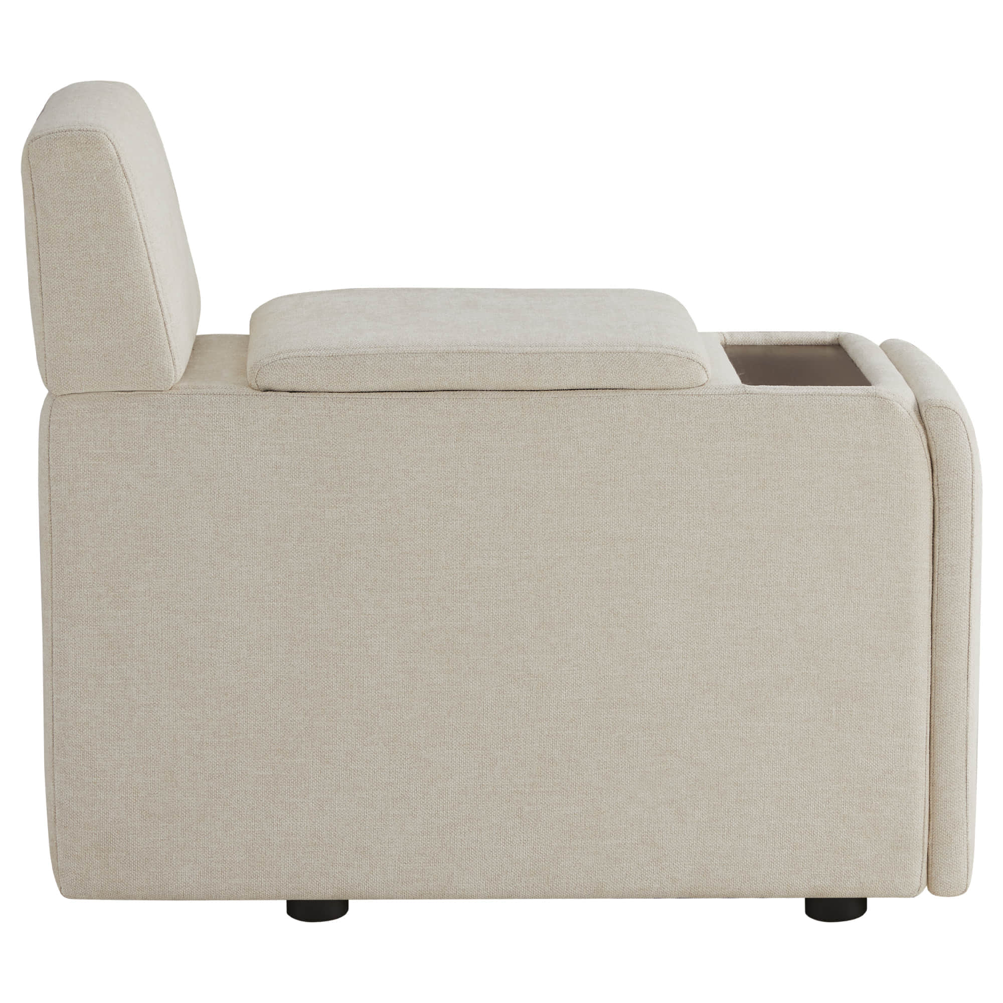 Delaney 5-Seat Modular Sofa Chaise with Storage Ottomans - Image 15