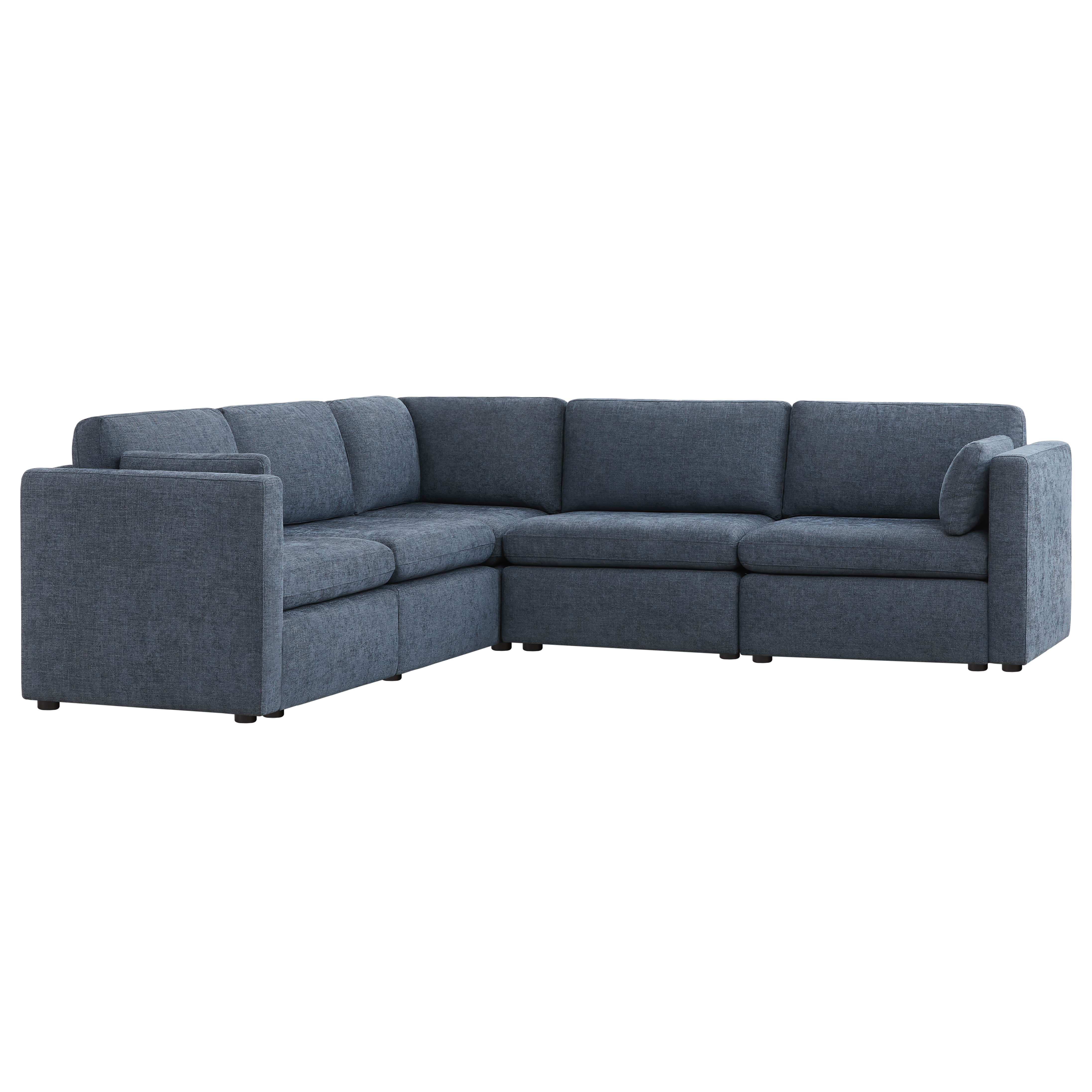 Delaney 5-Seat V Shaped Modular Sofa Chaise - Image 49