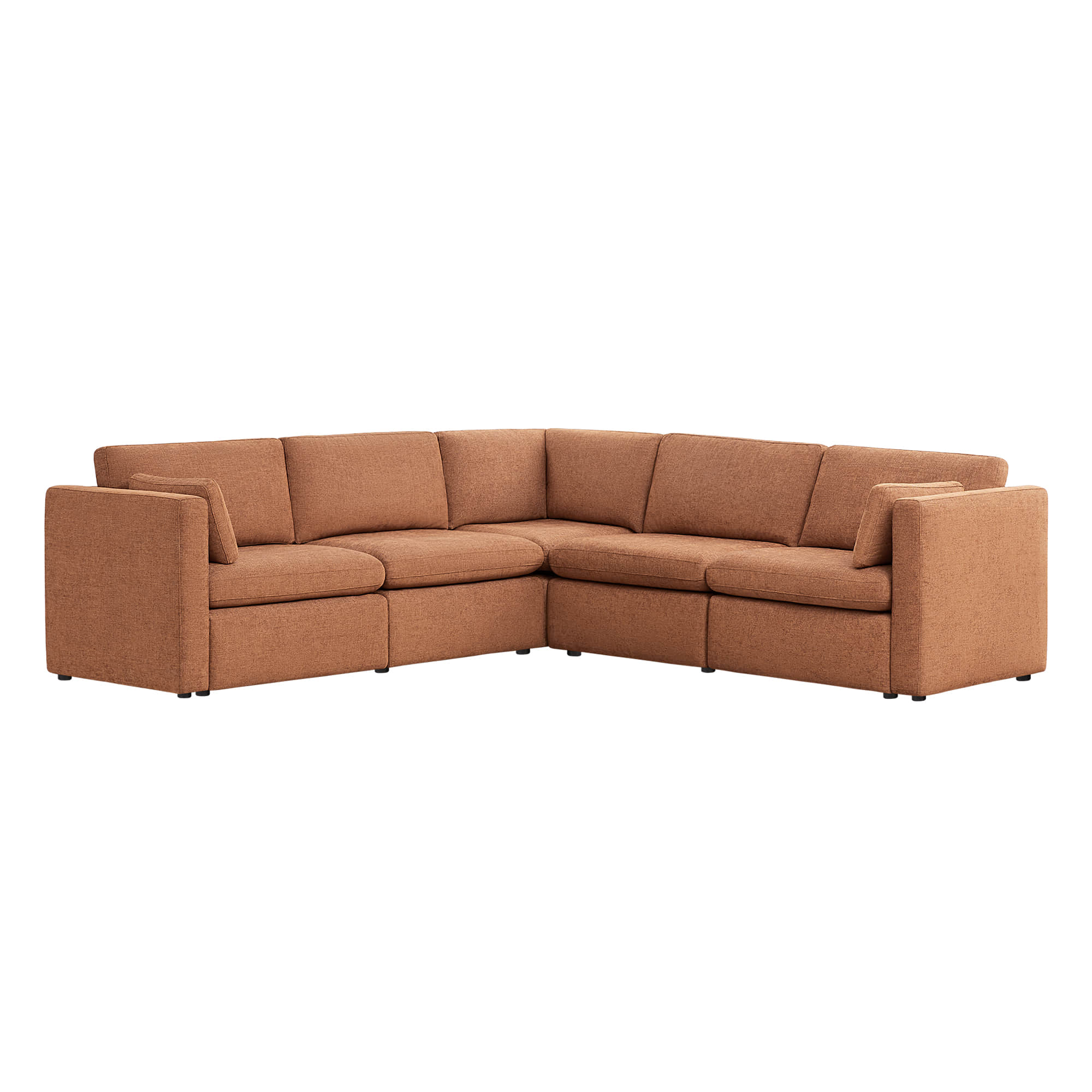 Delaney 5-Seat V Shaped Modular Sofa Chaise - Image 51