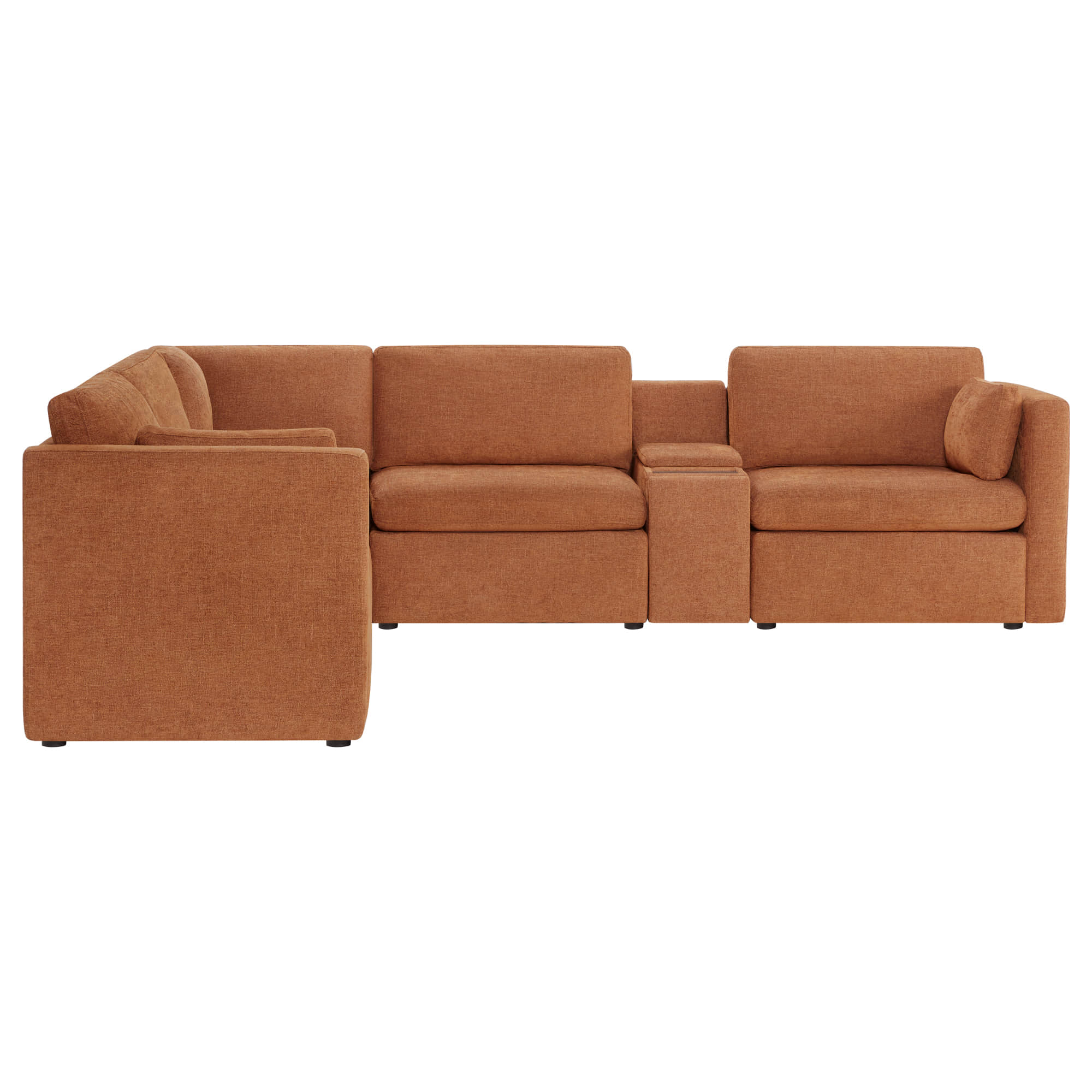 Delaney 5-Seat V Shaped Modular Sofa Chaise - Image 63