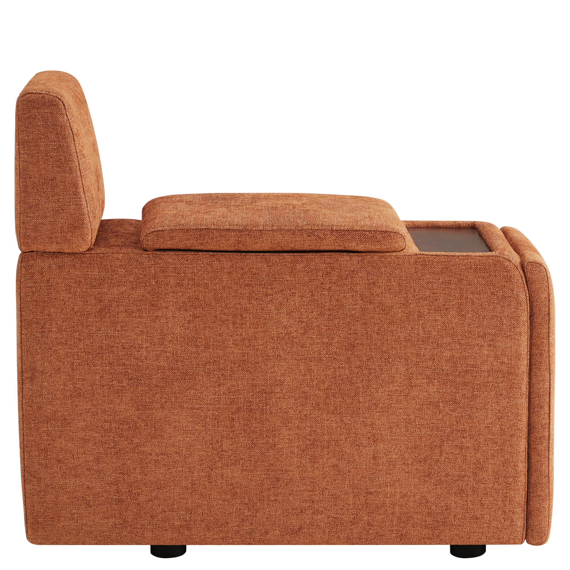 Delaney 5-Seat Modular Sofa Chaise with Storage Ottomans - Image 44
