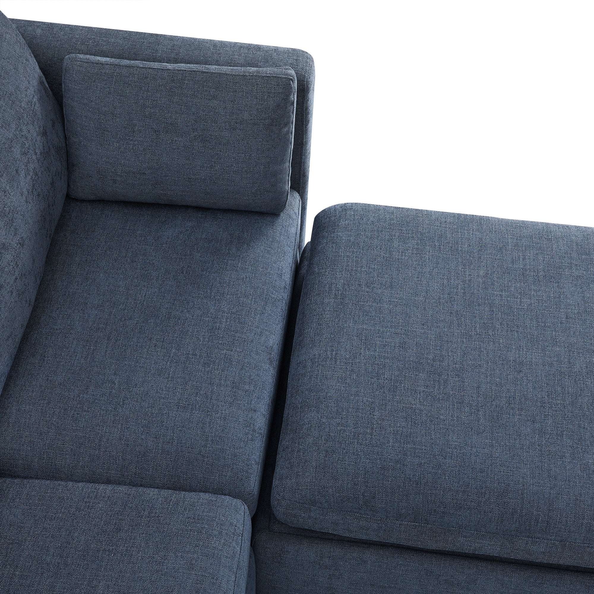 Delaney 4-Seat Modular Sofa Chaise with Storage Ottoman - Image 106