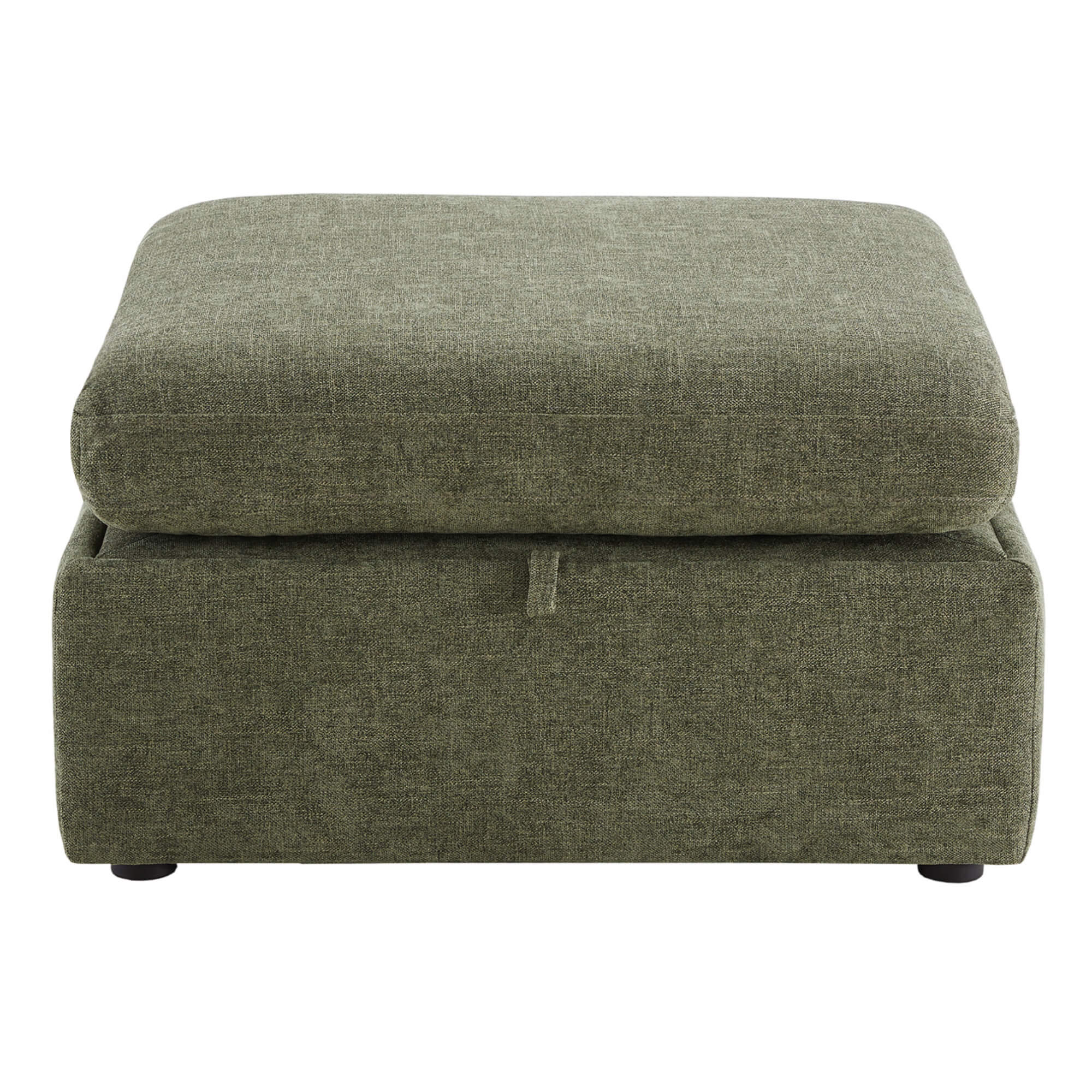 Delaney 4-Seat Modular Sofa Chaise with Storage Ottoman - Image 124