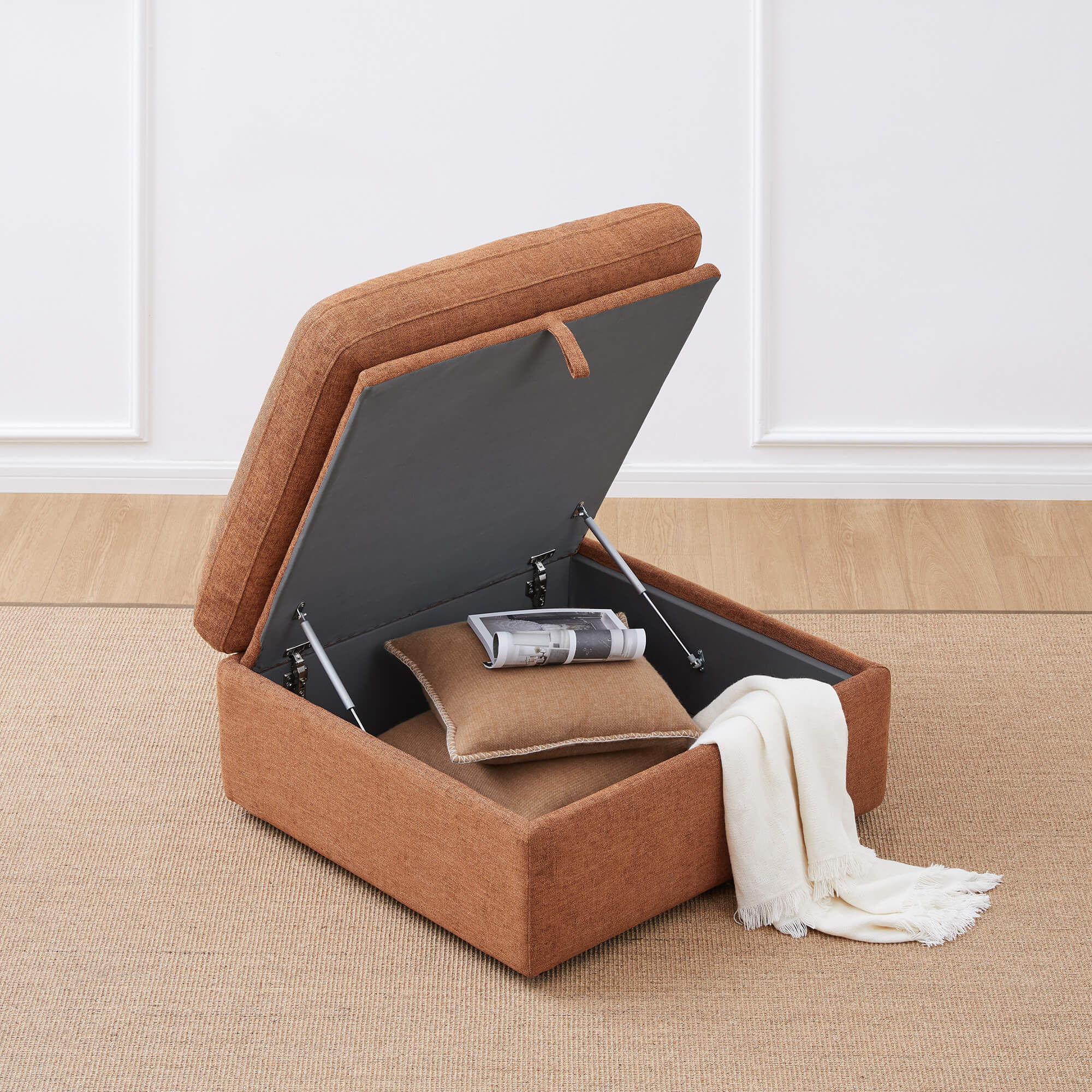Delaney Storage Ottoman - Image 21