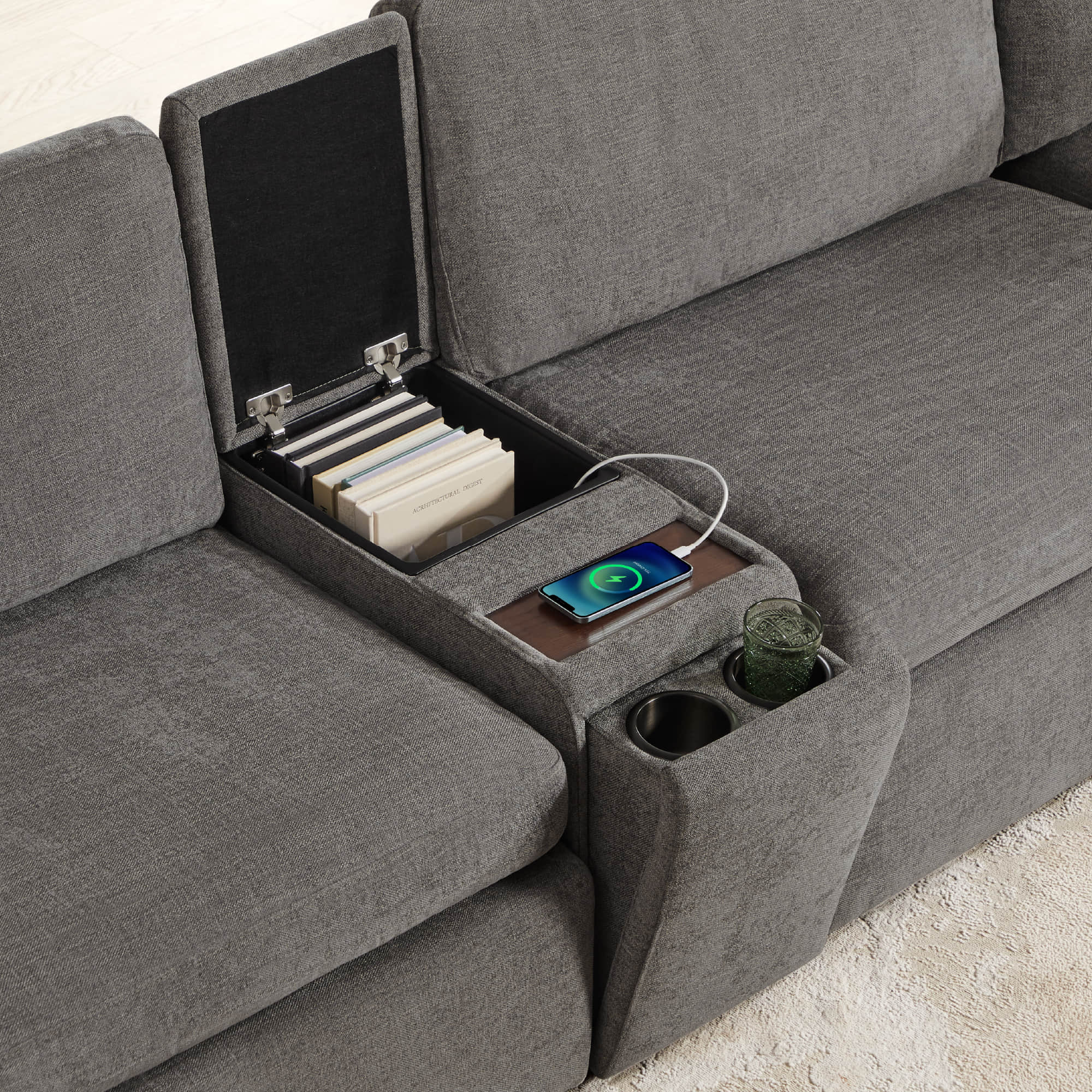 Delaney Power Functional Storage Console - Image 28