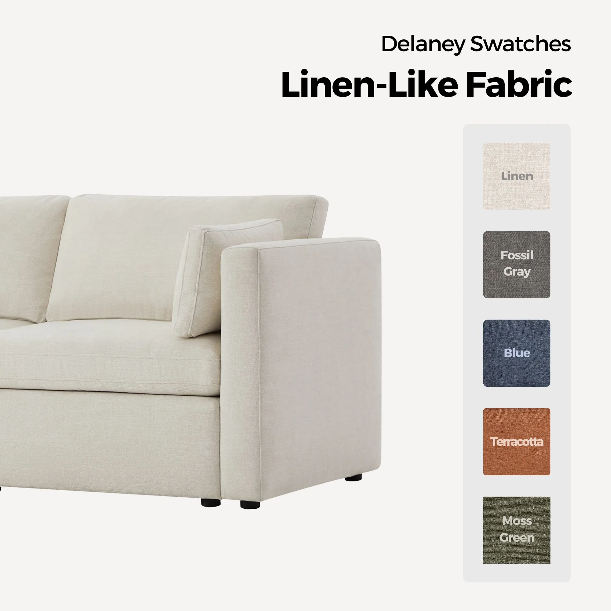 Delaney Sofa Swatches
