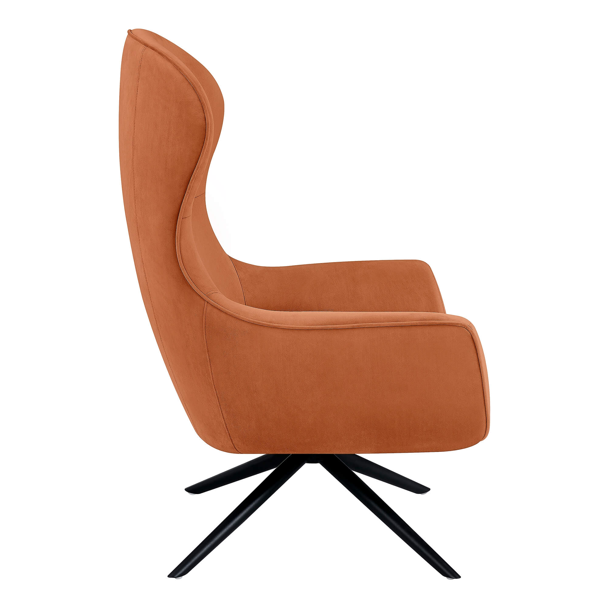 Dennis Wingback Reclining Chair & Ottoman - Image 8