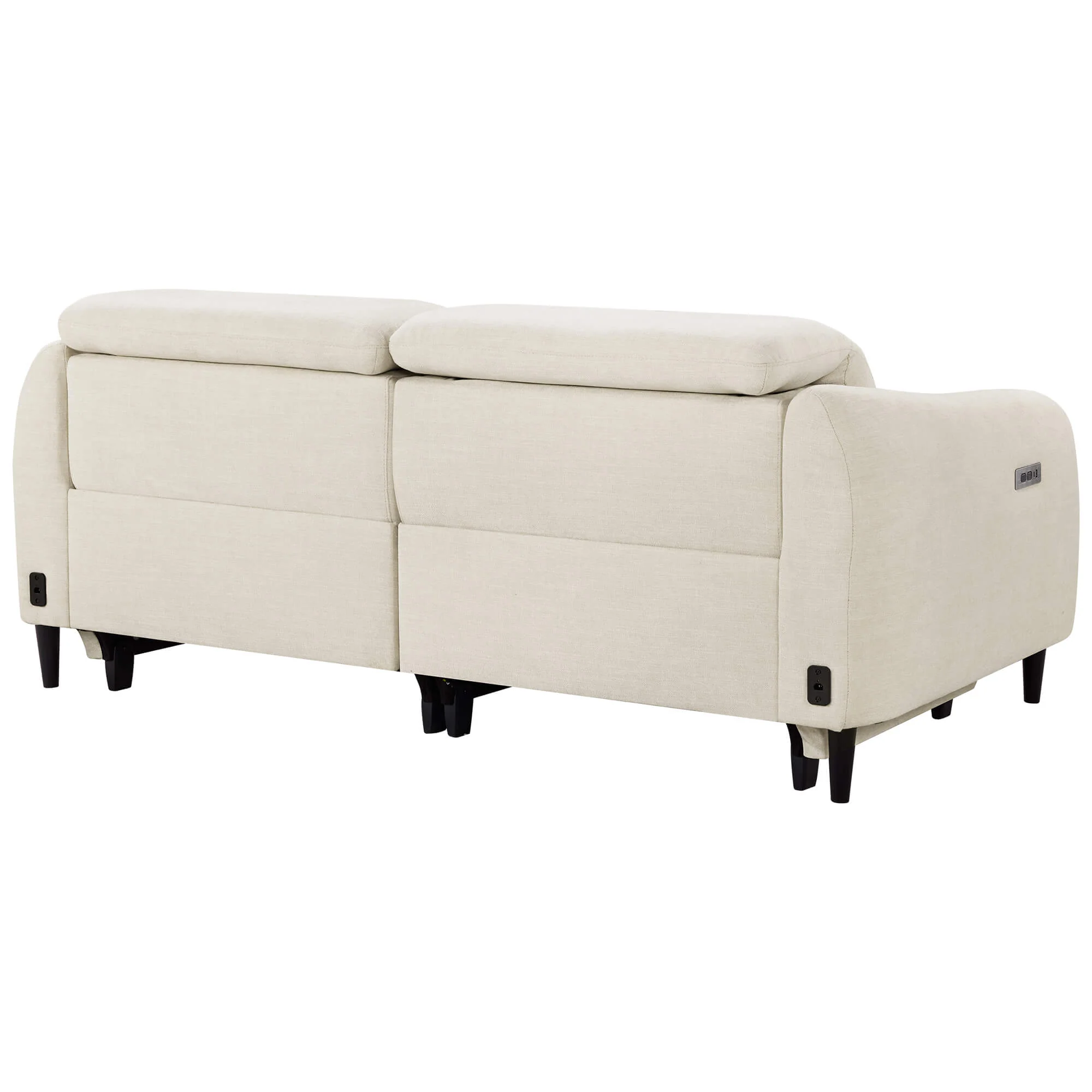 Diya Soft & Breathable 2-Seater Reclining Sofa with Power Headrest - Image 17