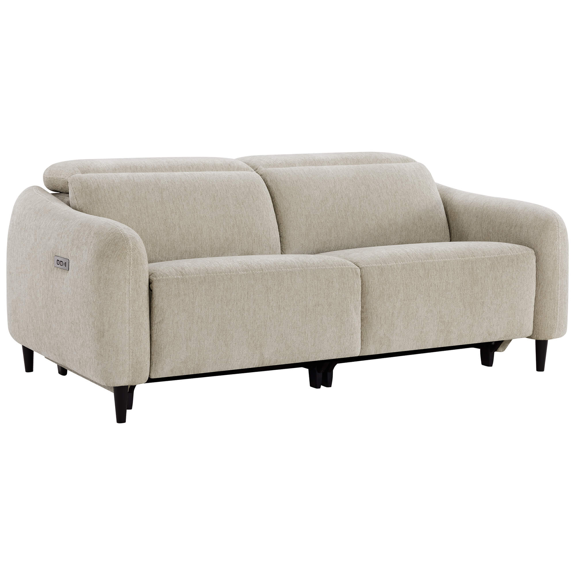 Diya Soft & Breathable 2-Seater Reclining Sofa with Power Headrest - Image 7