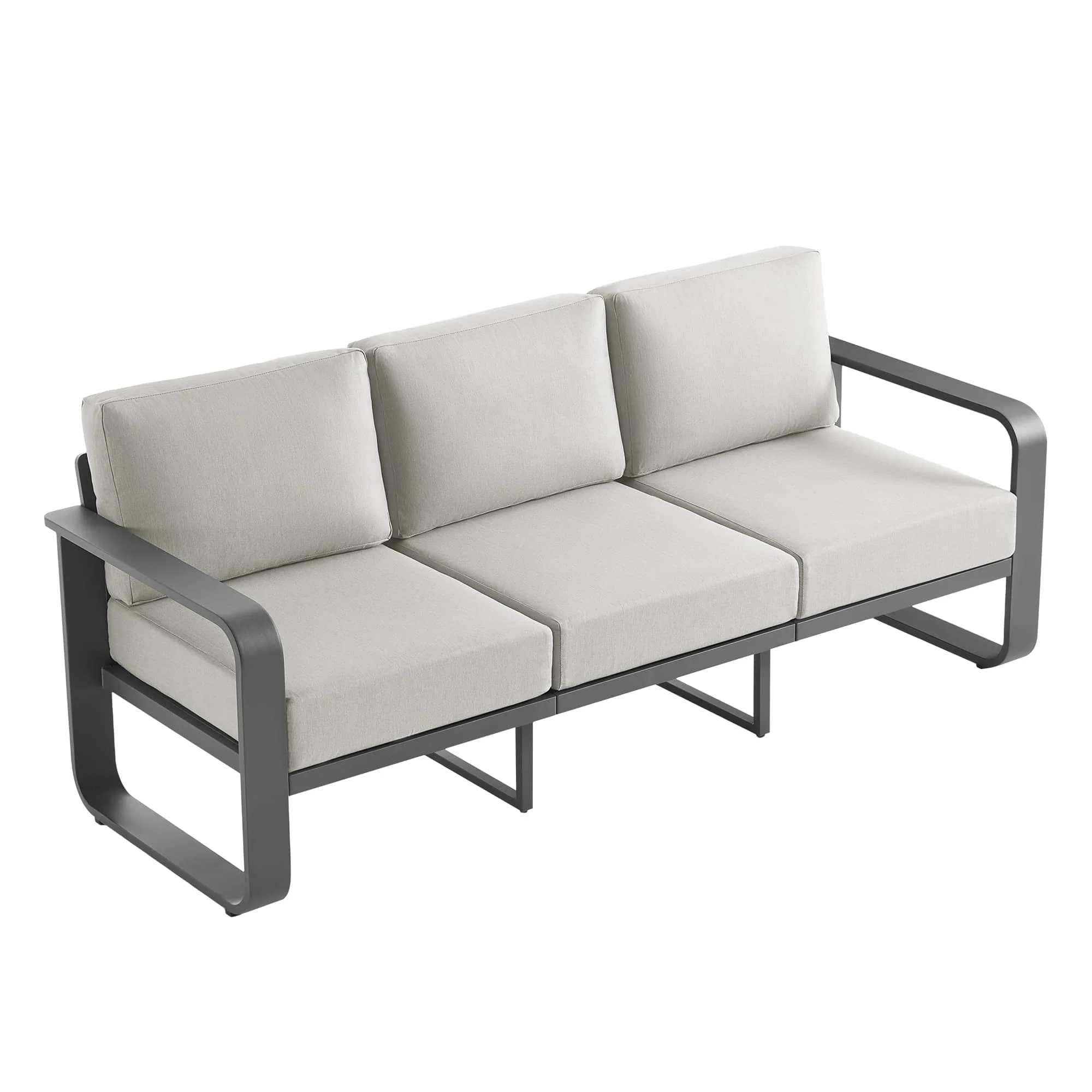 Dylan Modern 4-Piece Outdoor Patio Sofa Set - Image 13