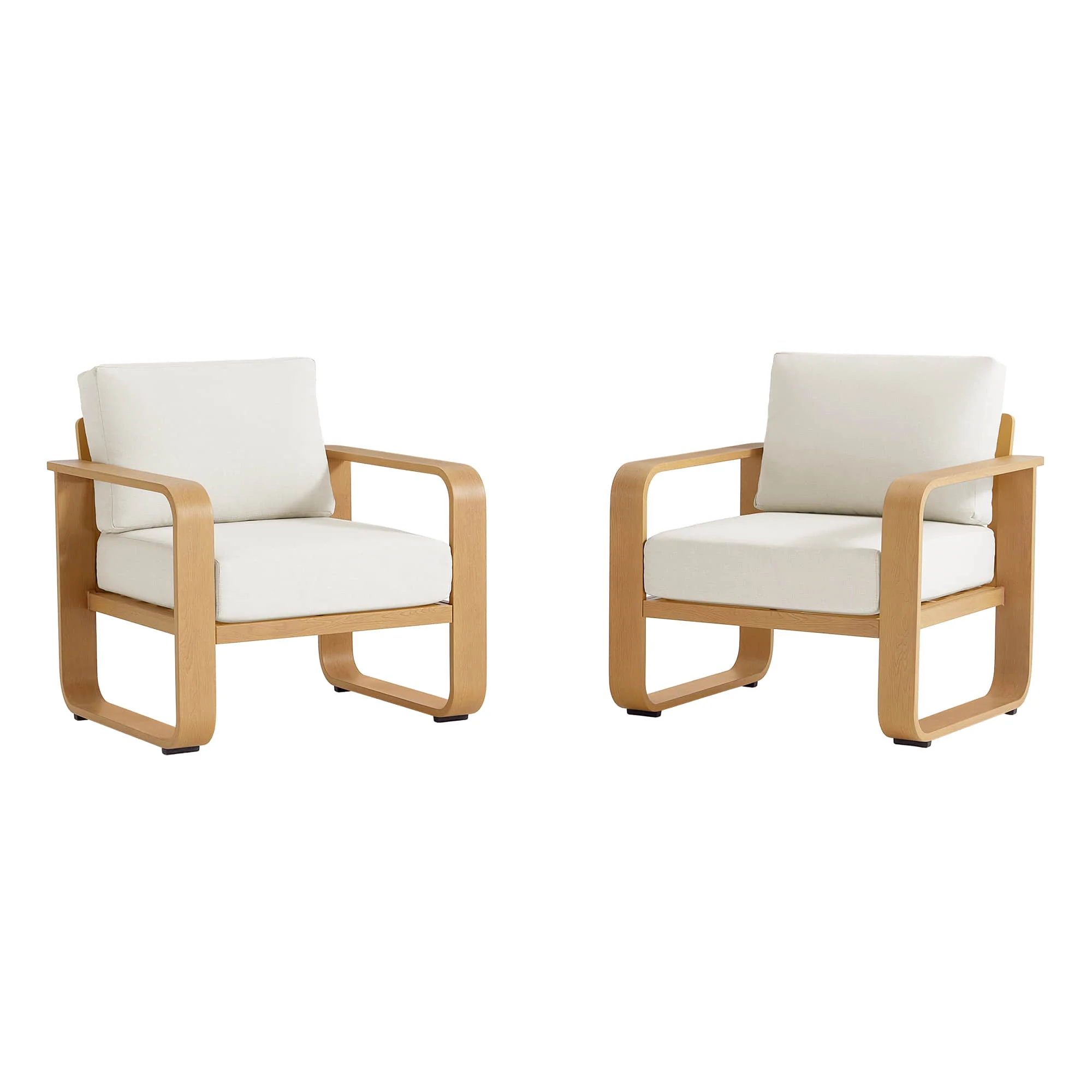 Dylan Modern 4-Piece Outdoor Patio Sofa Set - Image 51