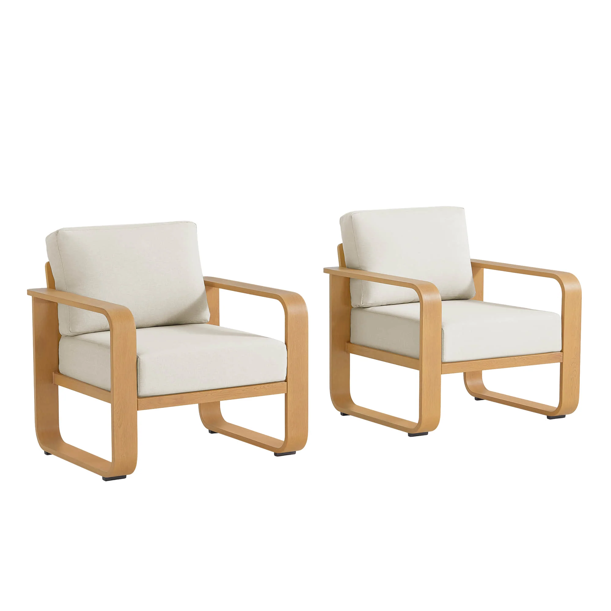 Dylan Modern Outdoor Patio Armchair - Image 11