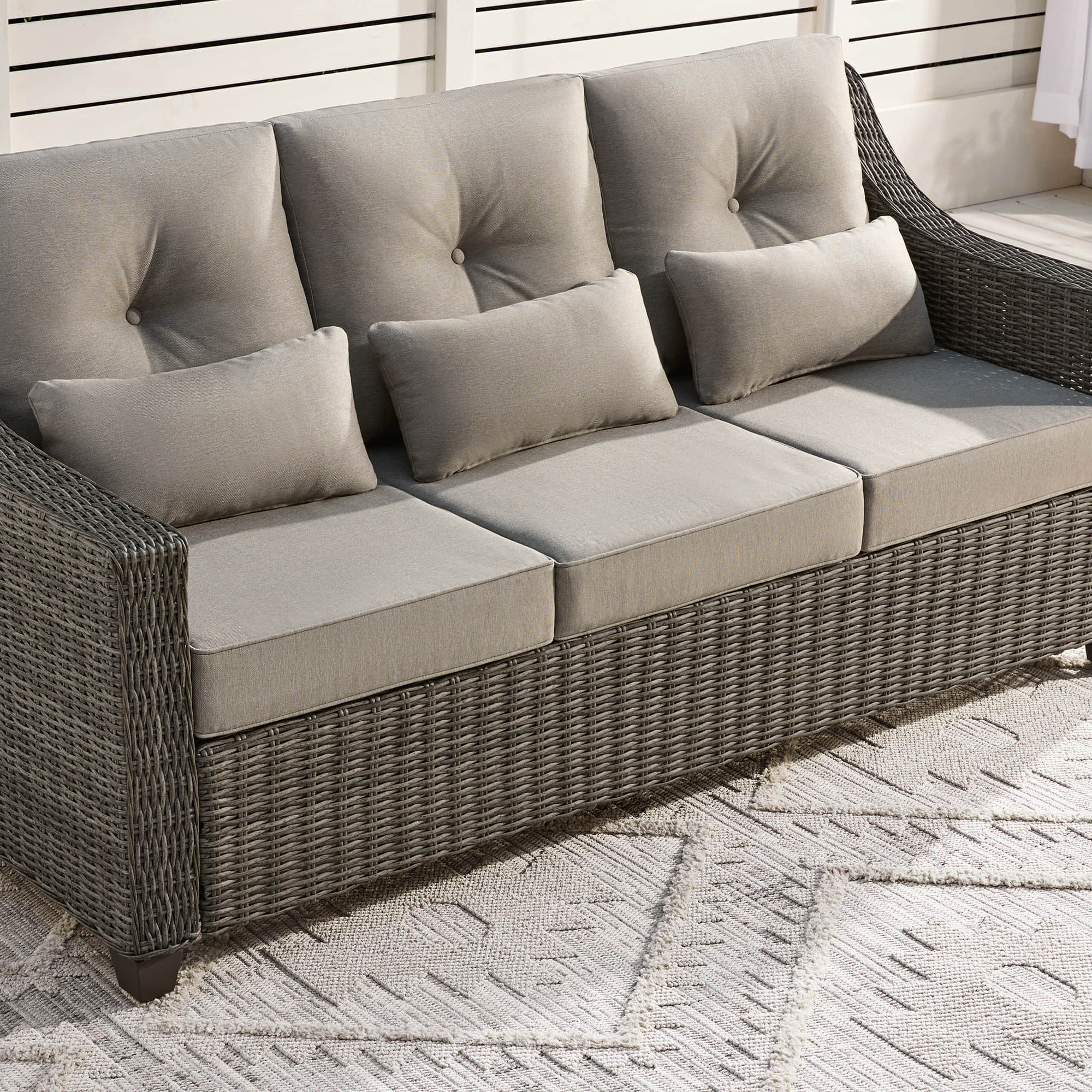 Elara Outdoor Rattan Sofa Set - 5 Seats - Image 59
