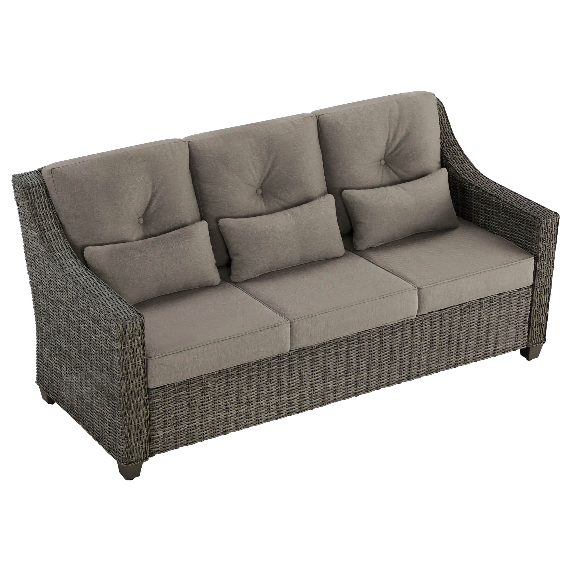 Elara Outdoor Rattan Sofa Set - 5 Seats - Image 84