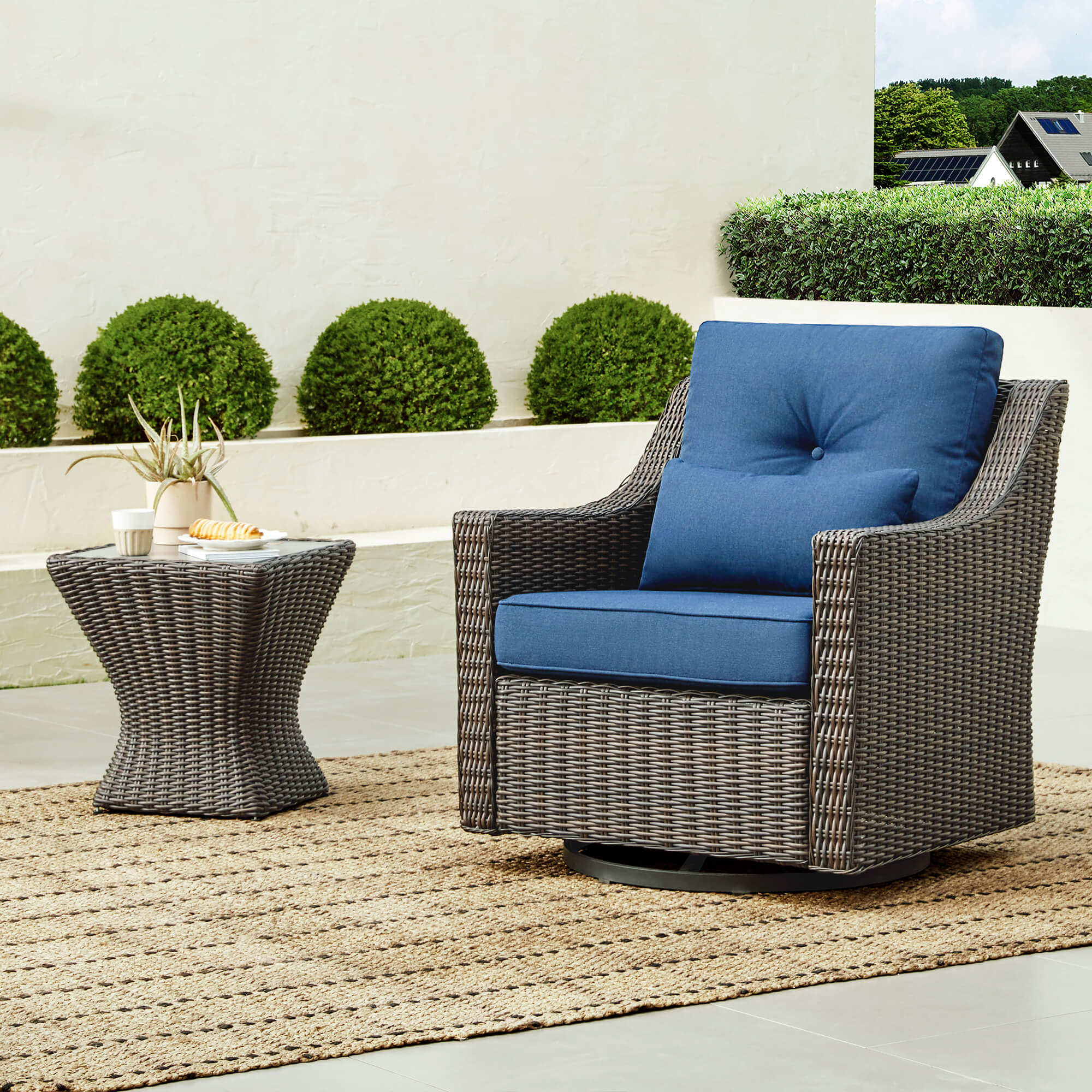 Elara Rattan Outdoor 5-Piece Patio Set - Image 72