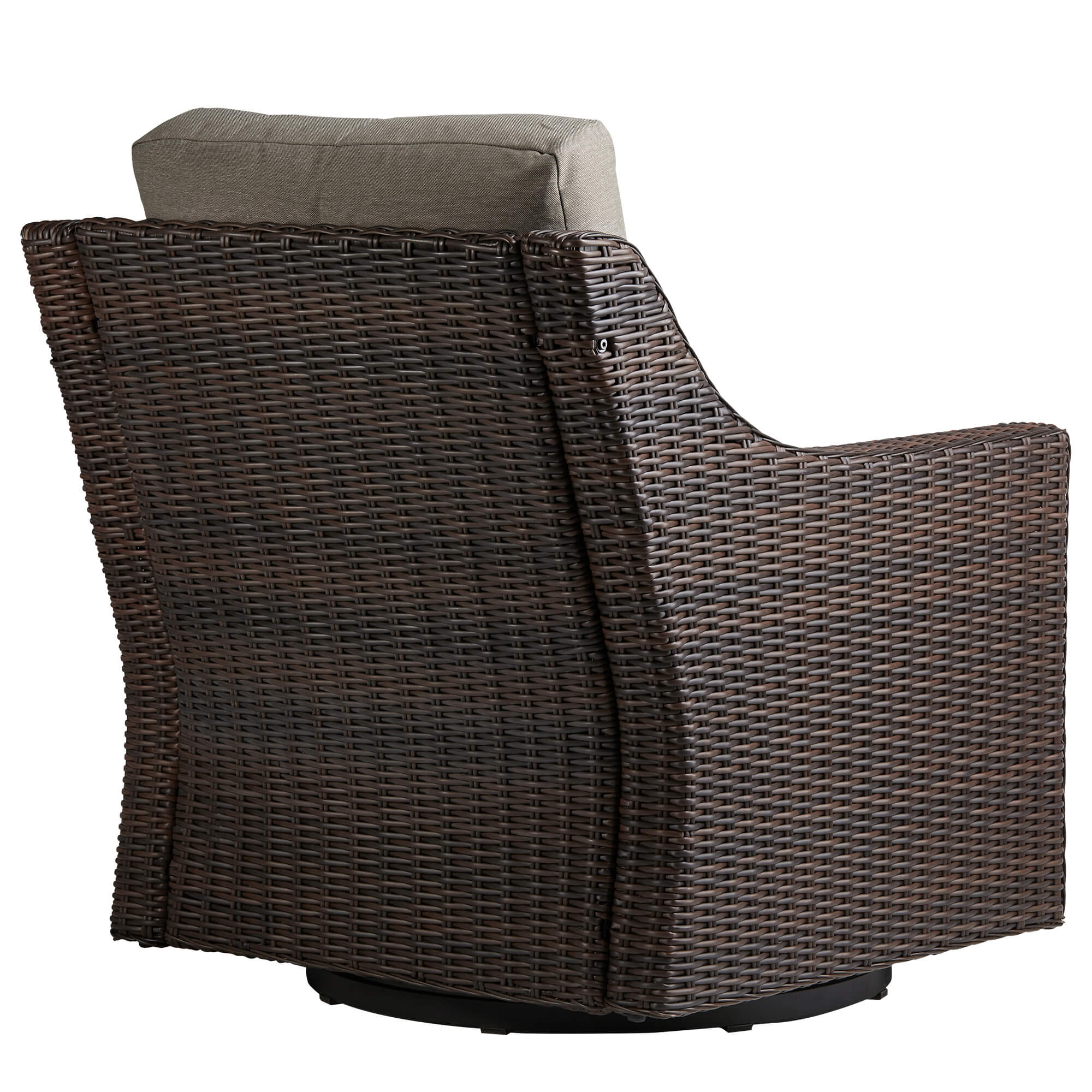Elara Rattan Outdoor Rocking Swivel Accent Chair - Image 14