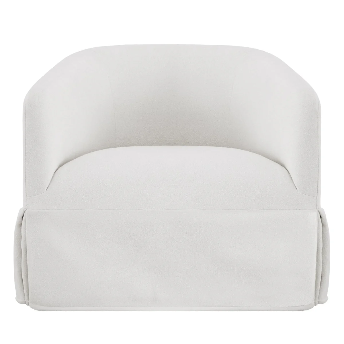 EllaGrace Slipcovered Swivel Armchair - Image 6