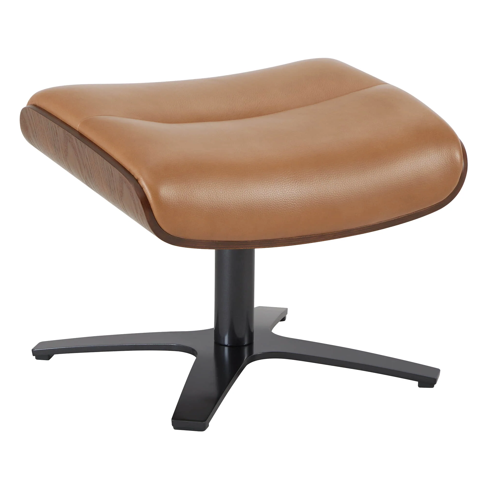 Elvin Genuine Leather Recliner Lounge Chair & Ottoman - Image 10