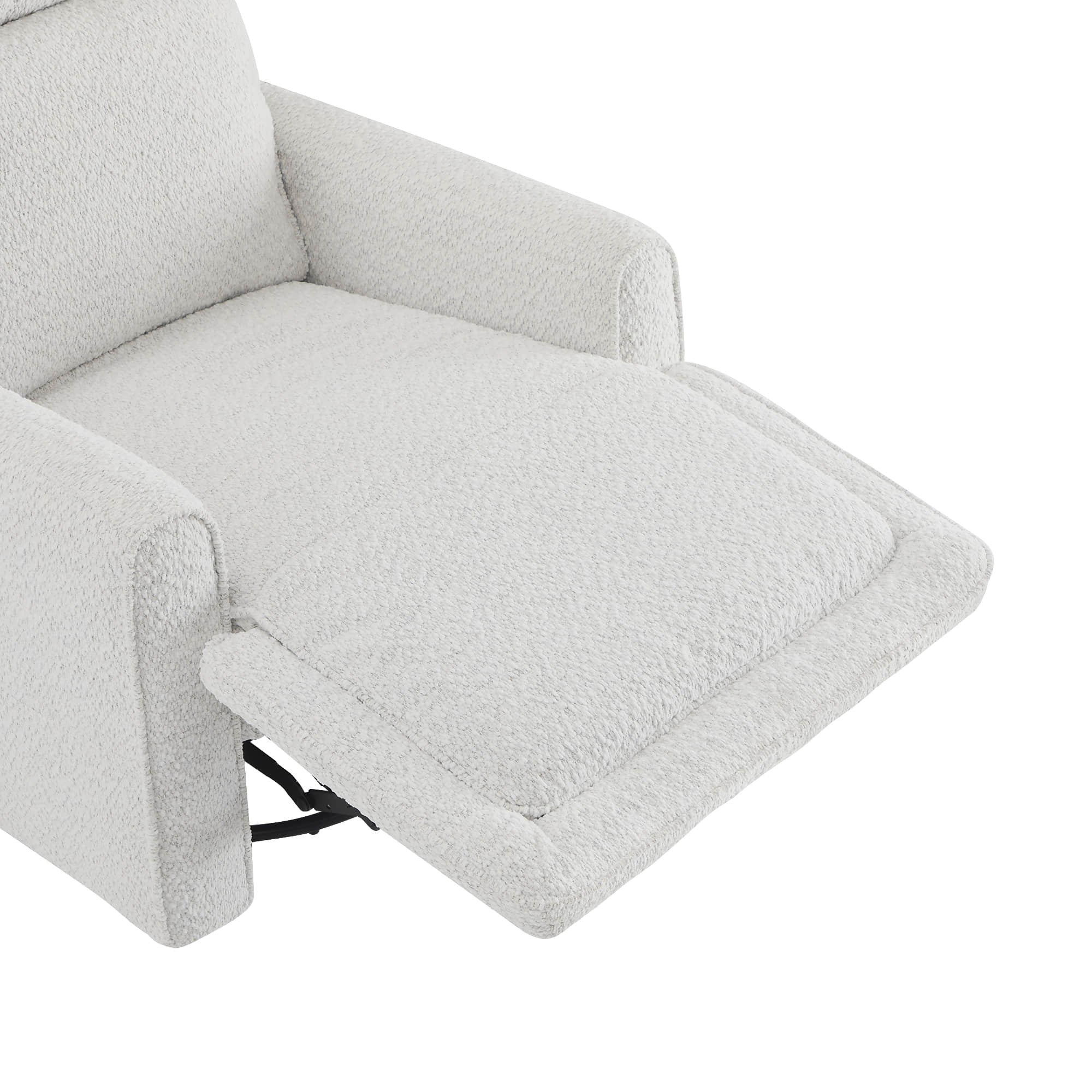 Elysian Power Swivel Nursery Glider Recliner with Adjustable Headrest - Image 11