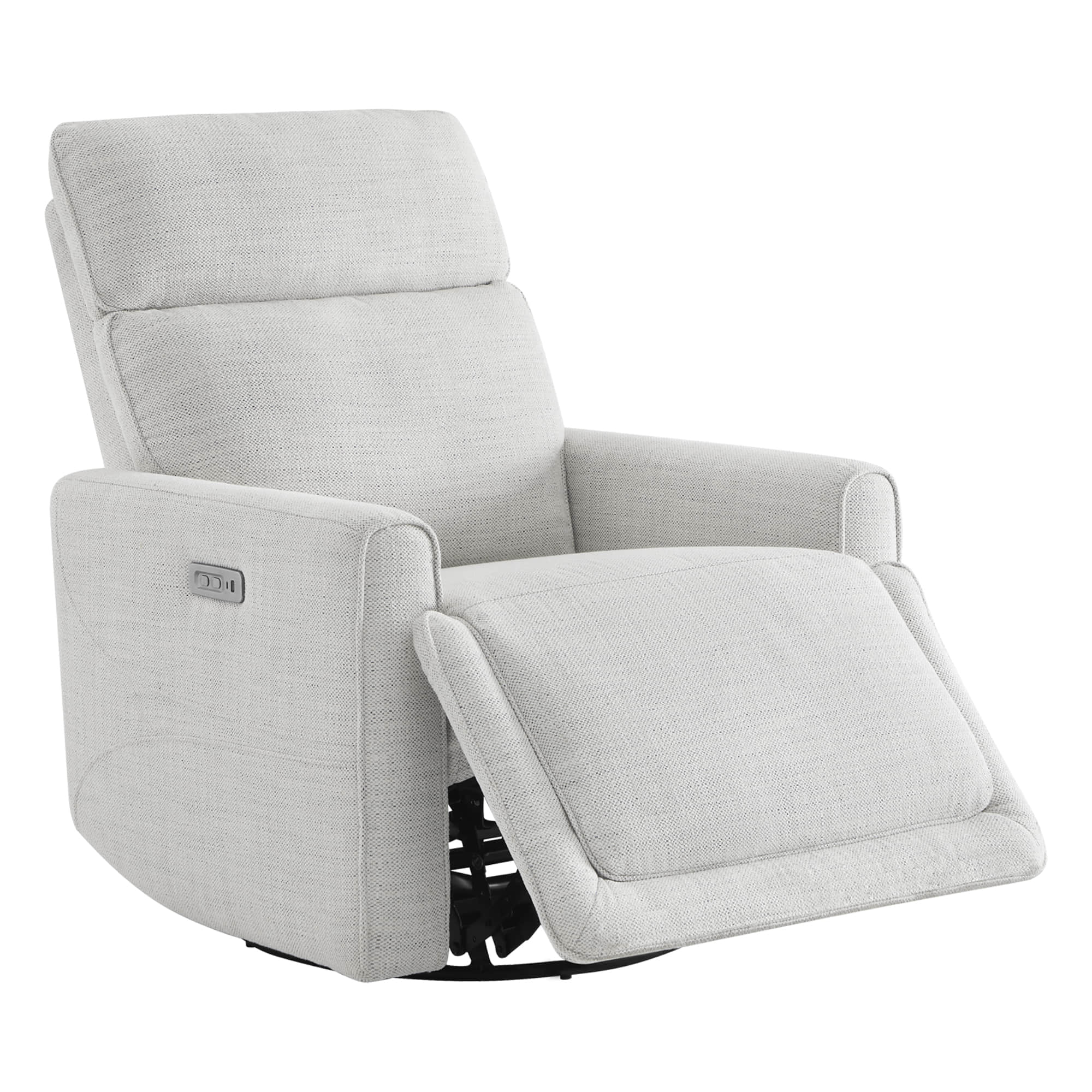 Elysian Power Swivel Nursery Glider Recliner with Adjustable Headrest - Image 32