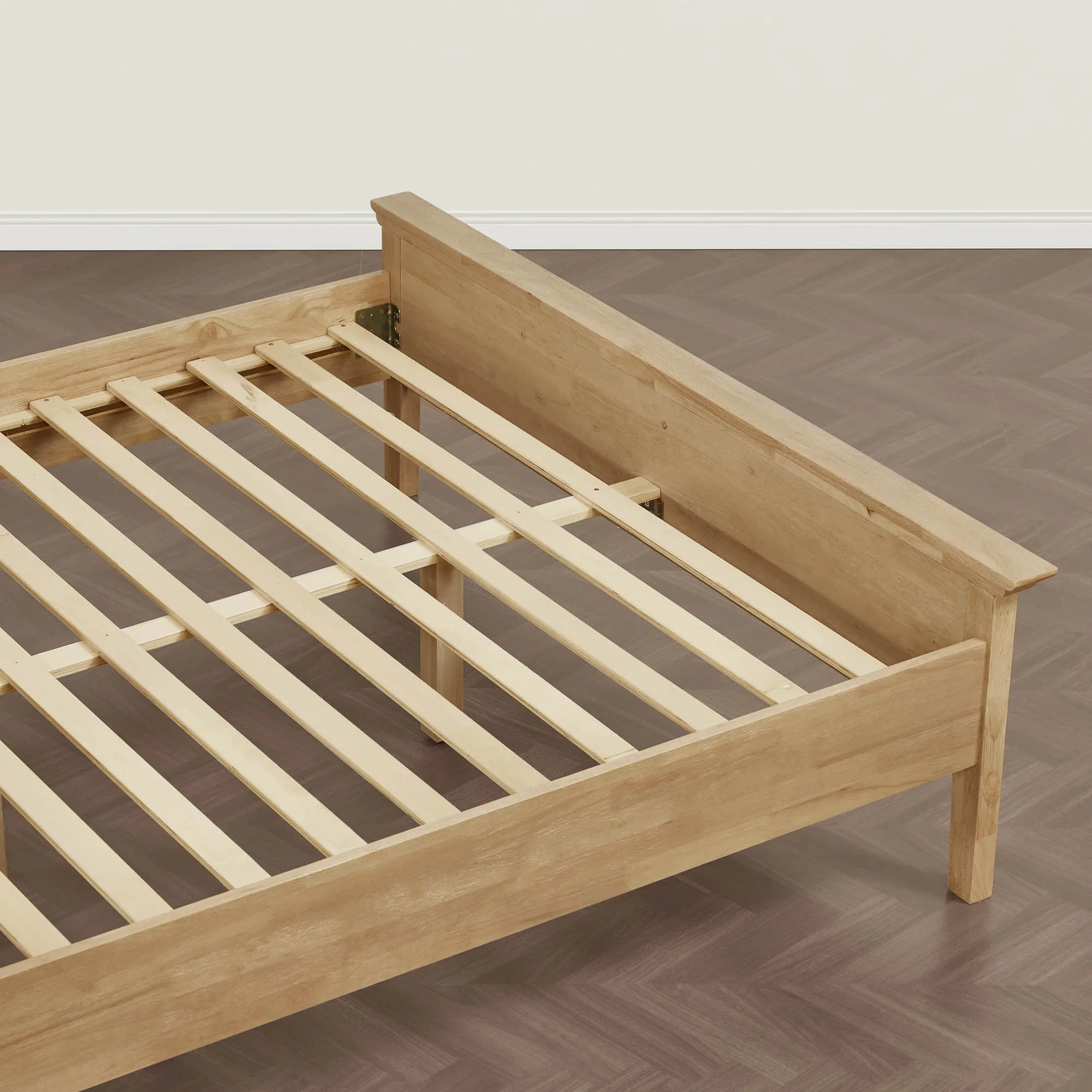 Ezra Mid-Century Boucle Platform Bed - Image 18