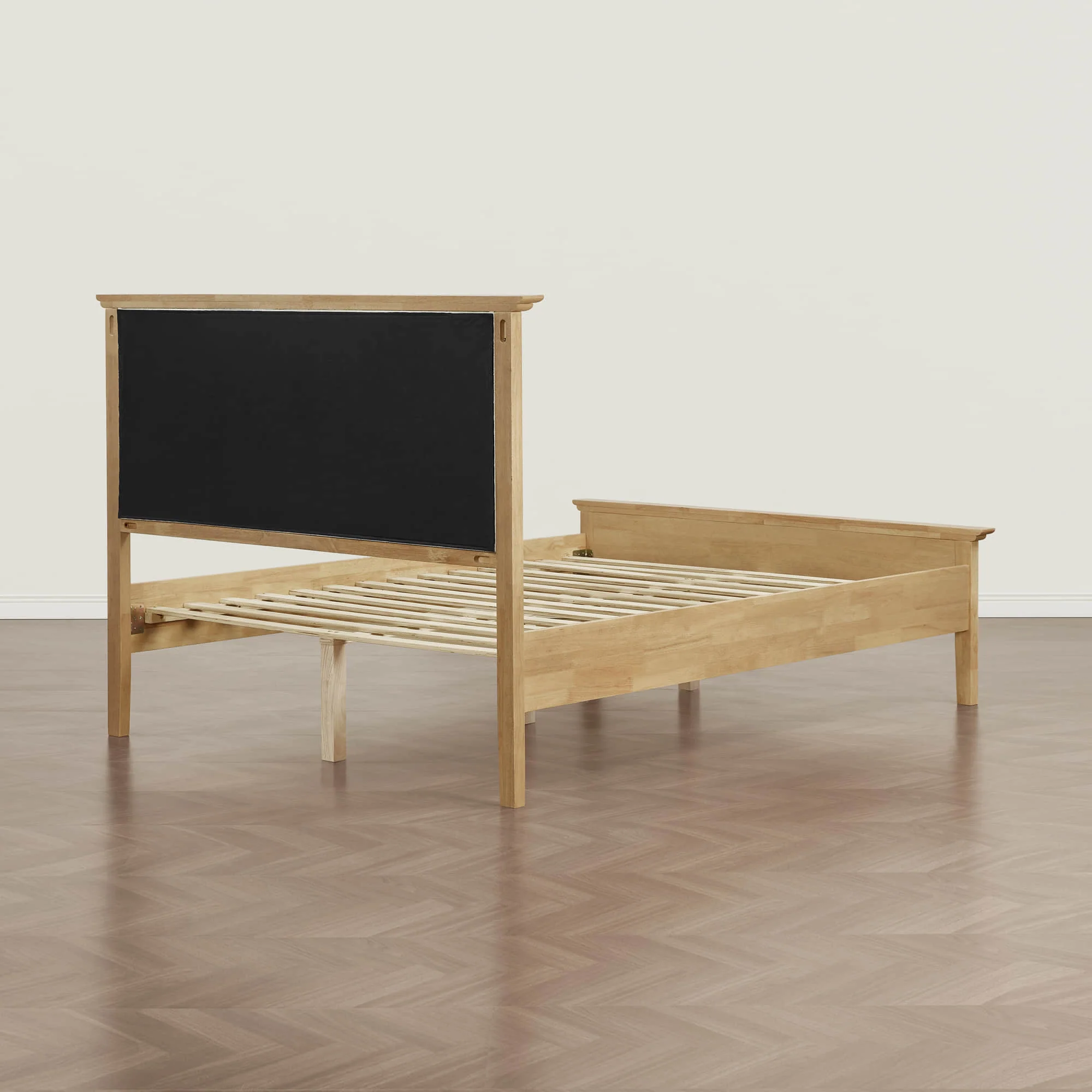 Ezra Mid-Century Boucle Platform Bed - Image 22