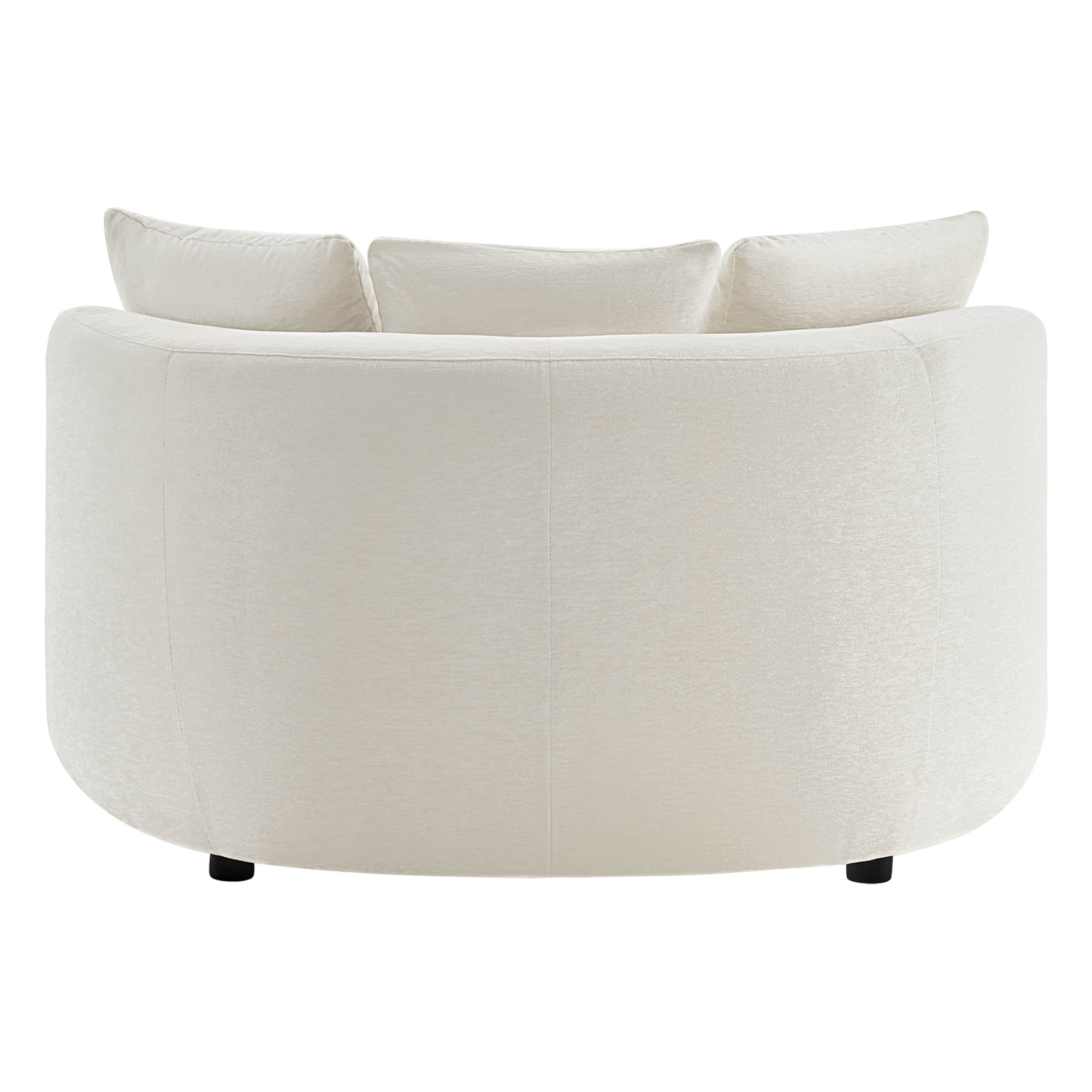 Gabriel Modern Curved Chaise Lounge Accent Chair - Image 11