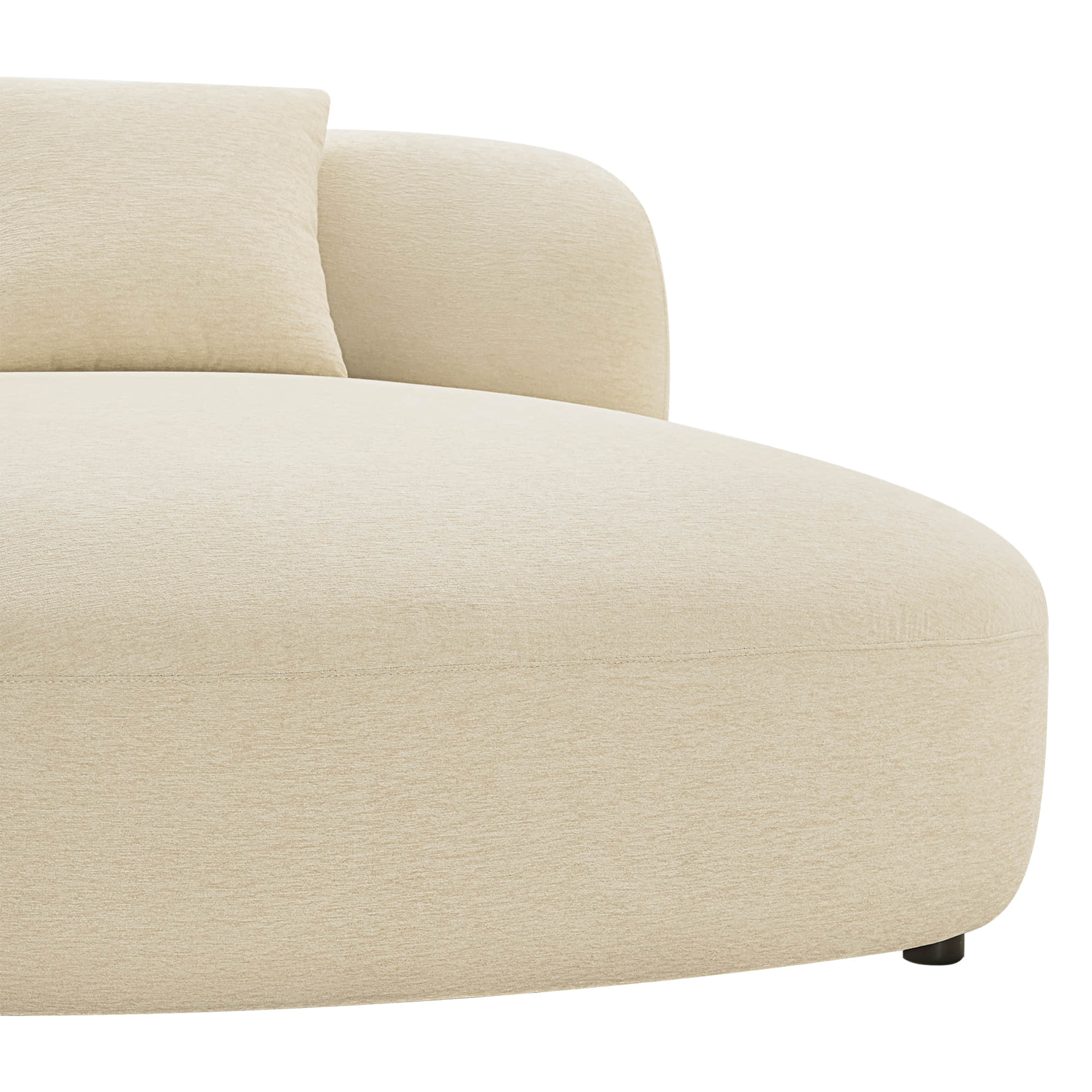 Gabriel Modern Curved Chaise Lounge Accent Chair - Image 22