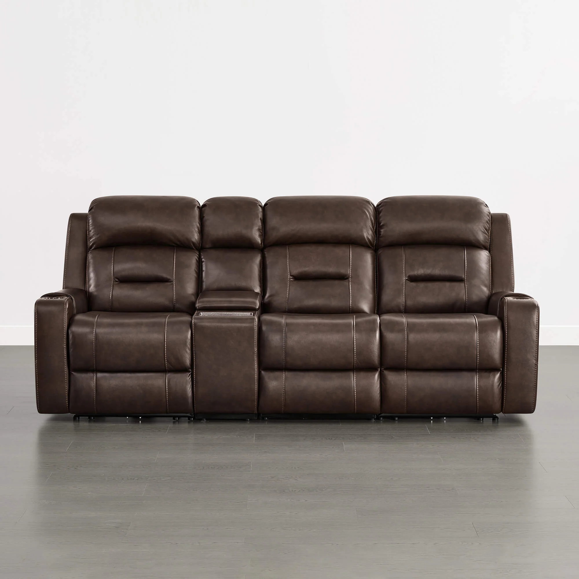 Garrison Handcraft Dual Motor Reclining Sofa with Power Headrest - Image 39