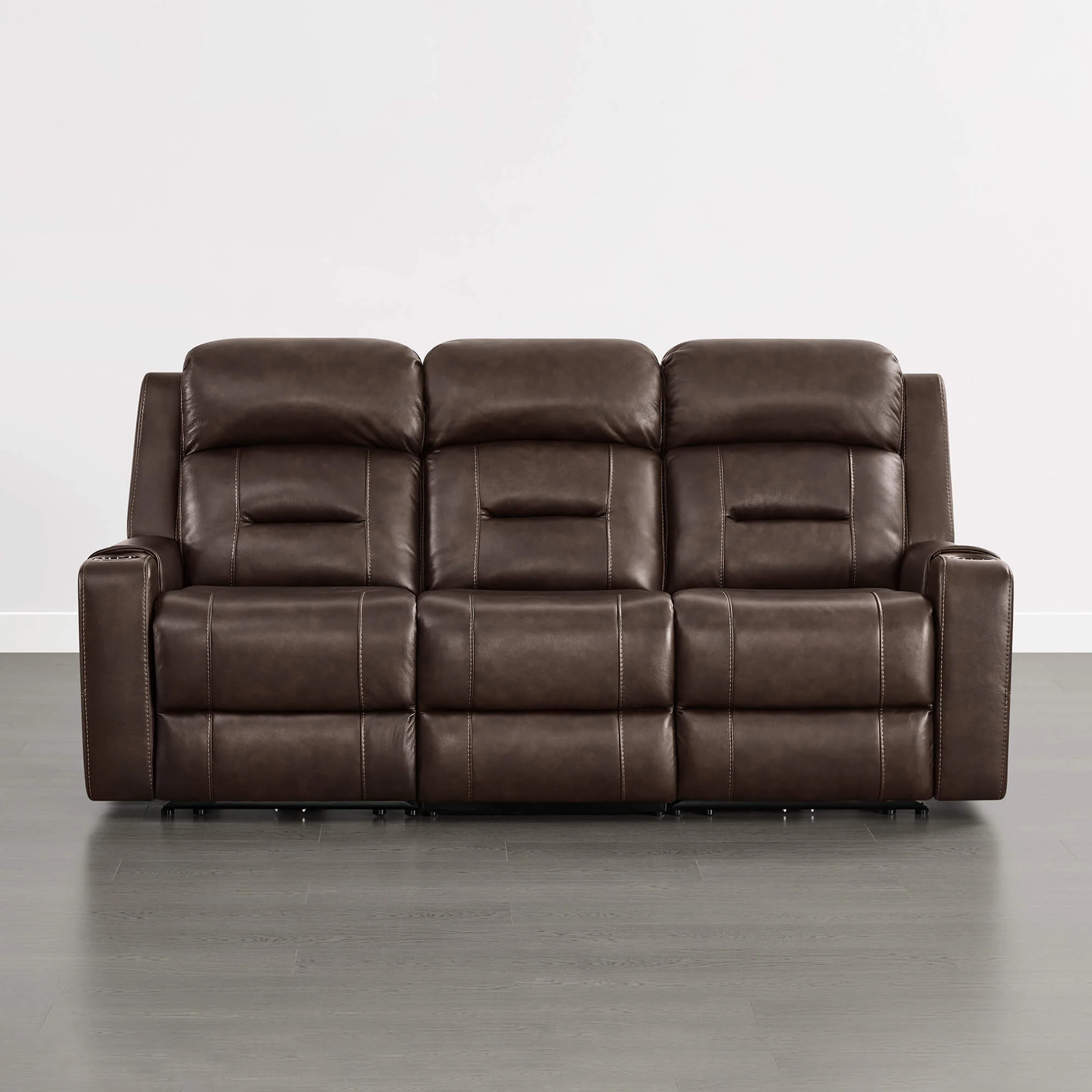 Garrison Handcraft Dual Motor Reclining Sofa with Power Headrest - Image 40
