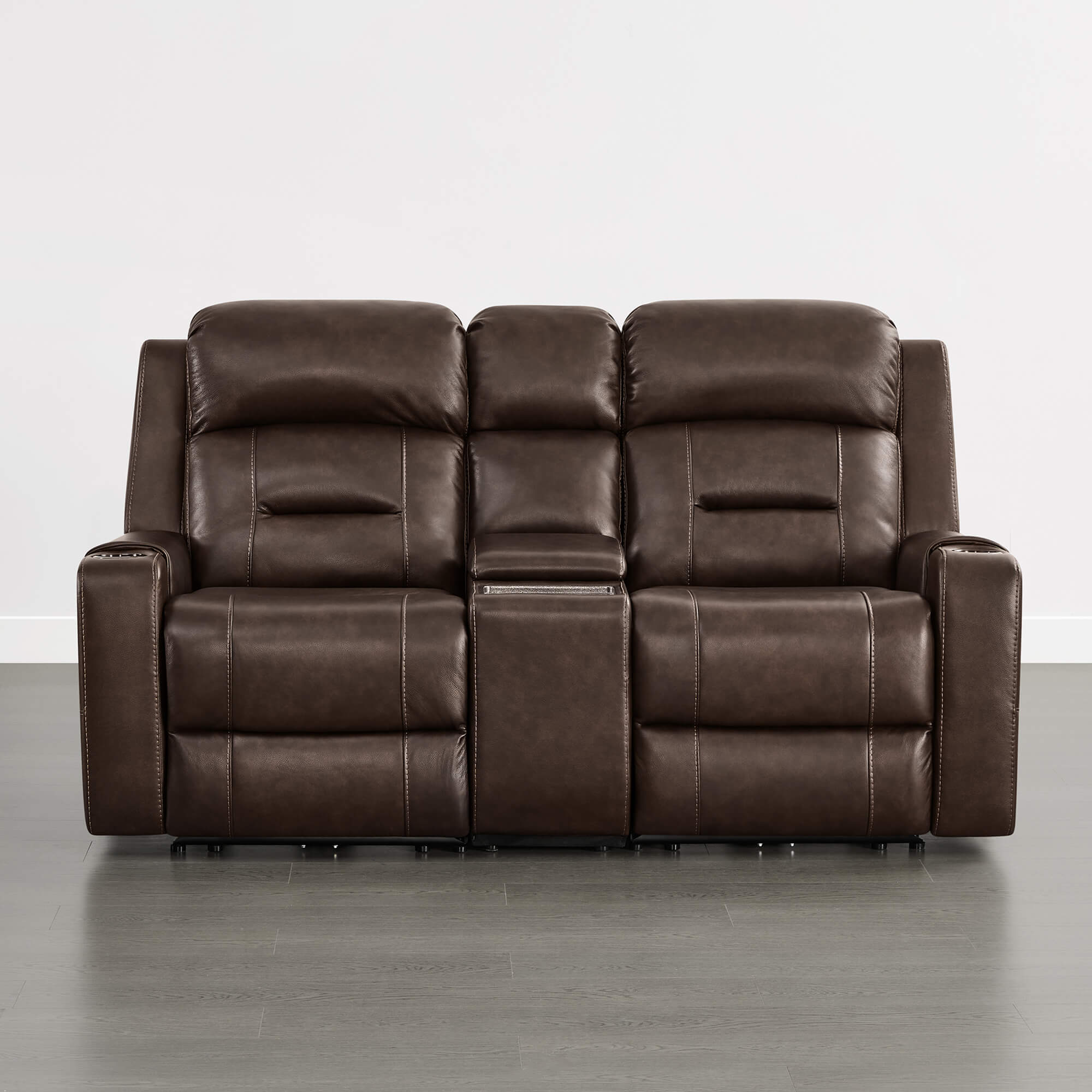 Garrison Handcraft Dual Motor Reclining Sofa with Power Headrest - Image 41