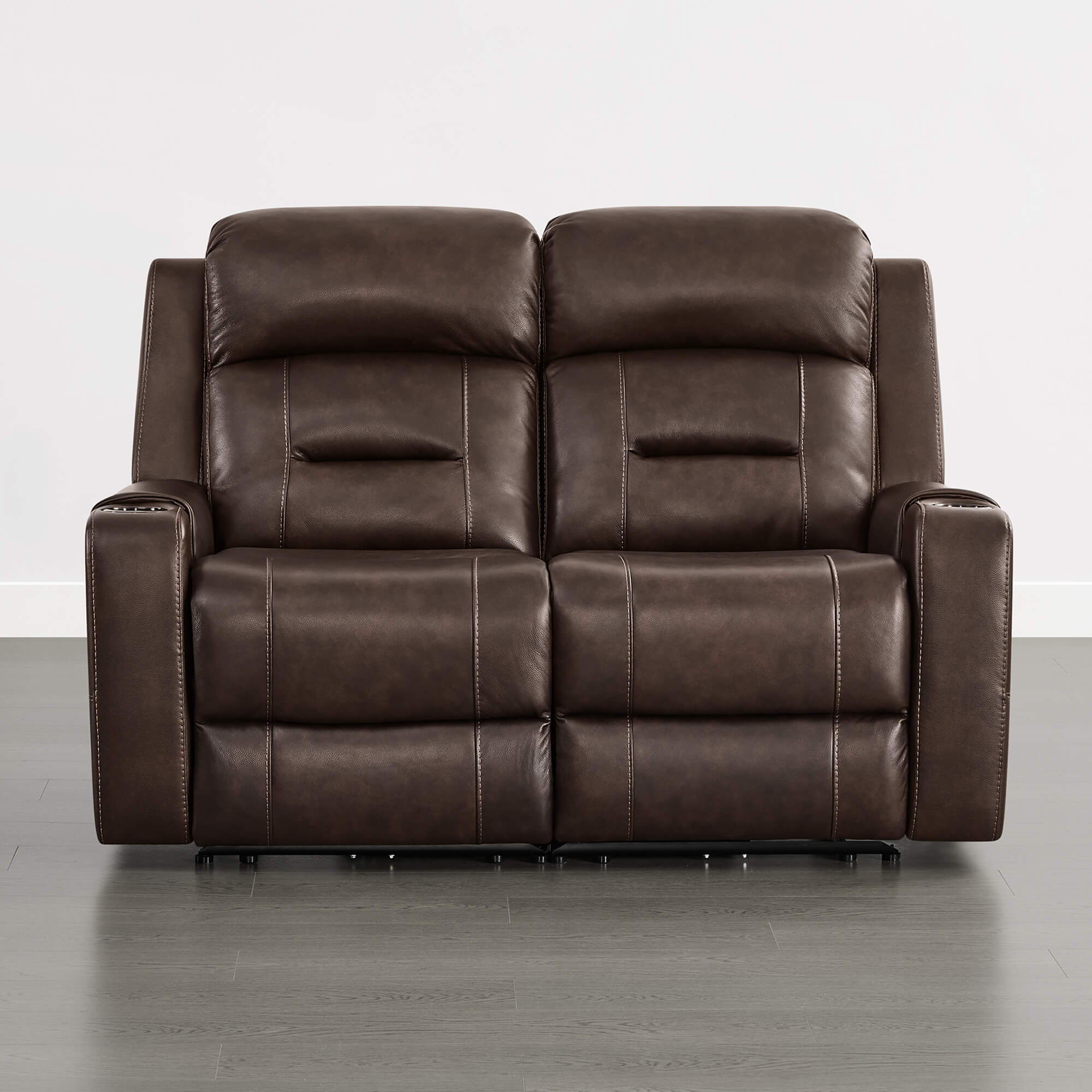 Garrison Handcraft Dual Motor Reclining Sofa with Power Headrest - Image 42