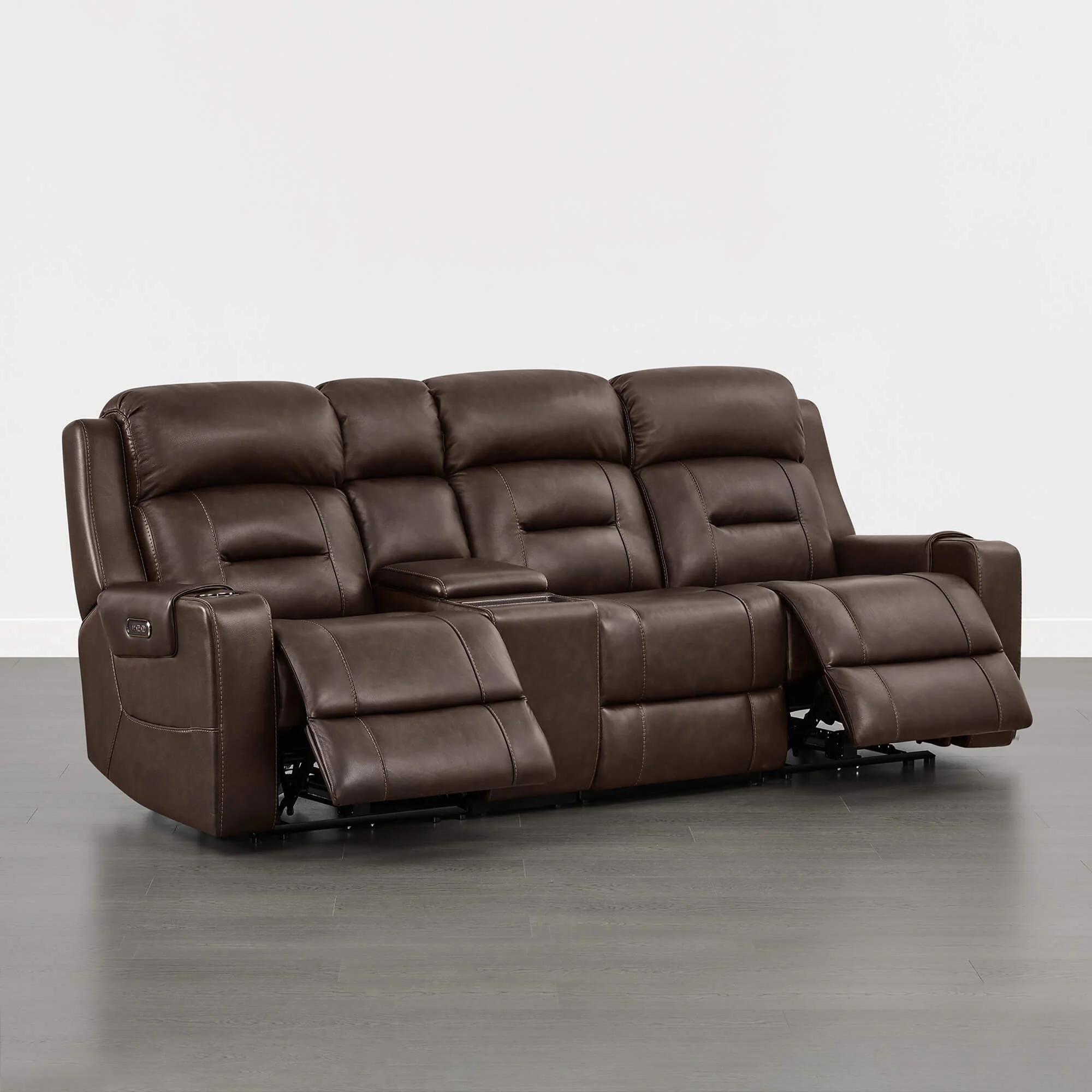 Garrison Handcraft Dual Motor Reclining Sofa with Power Headrest - Image 44