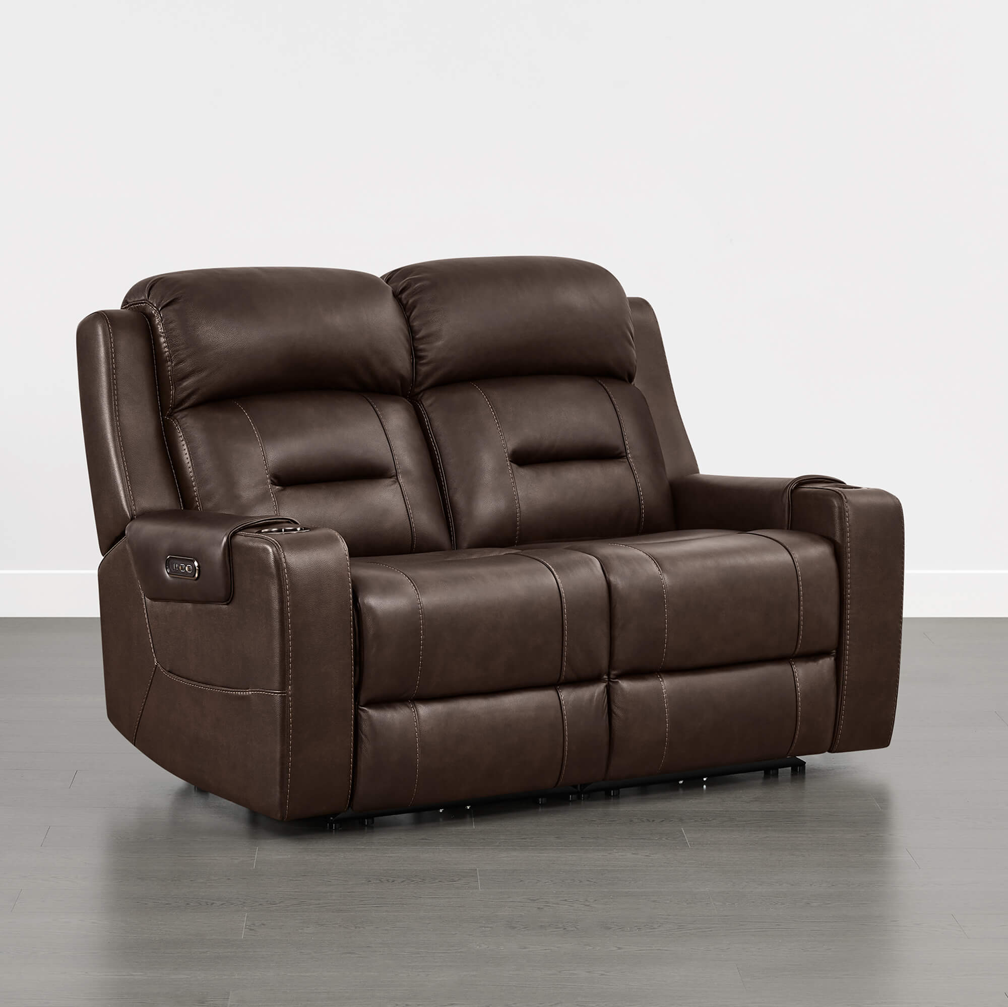 Garrison Handcraft Dual Motor Reclining Sofa with Power Headrest - Image 52