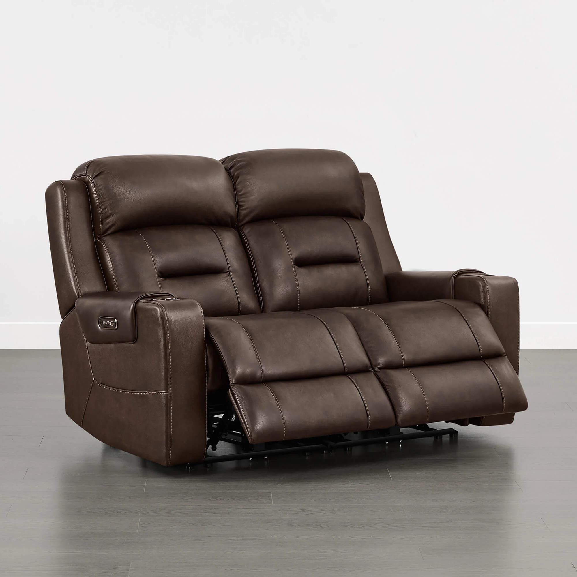 Garrison Handcraft Dual Motor Reclining Sofa with Power Headrest - Image 53