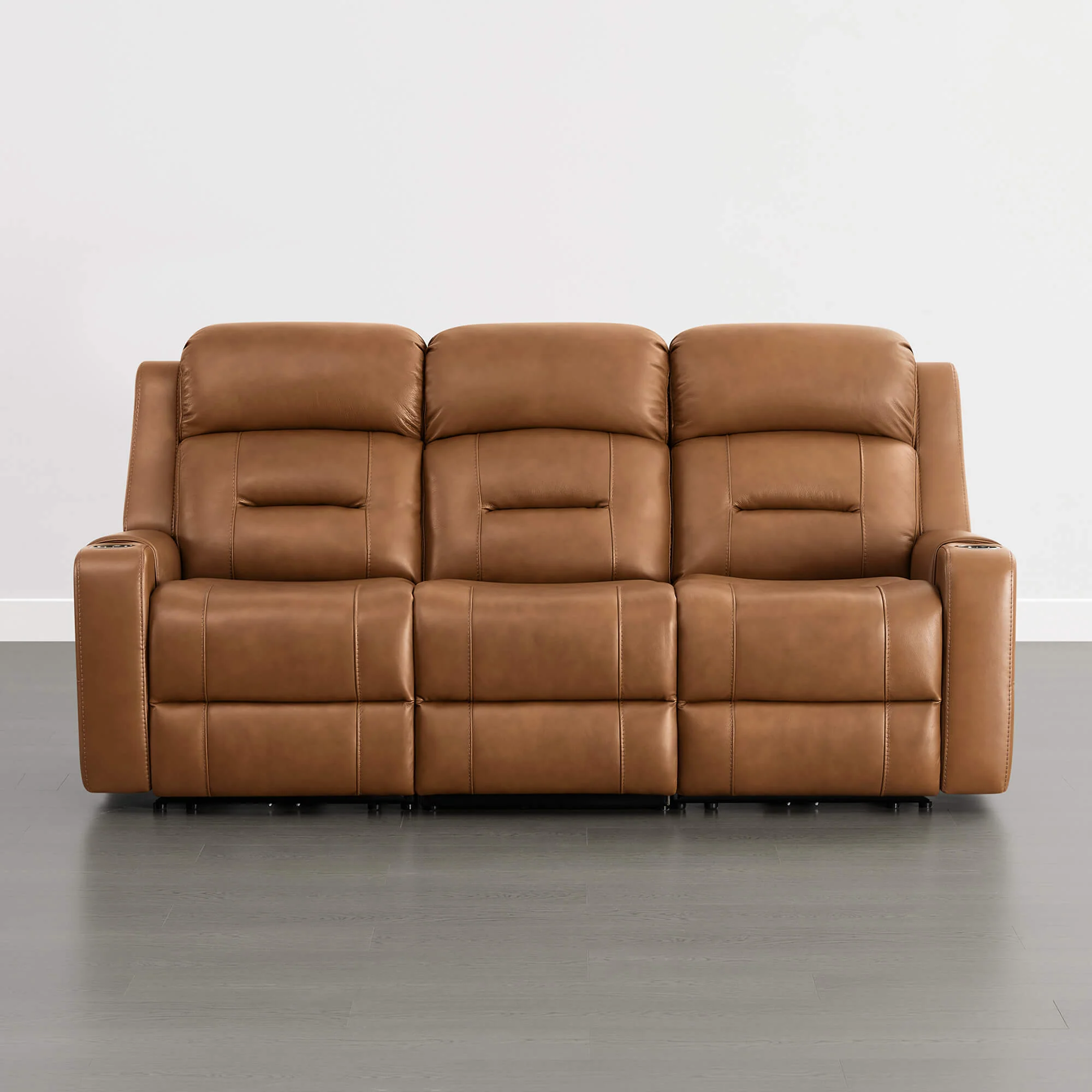 Garrison Handcraft Dual Motor Reclining Sofa with Power Headrest - Image 57