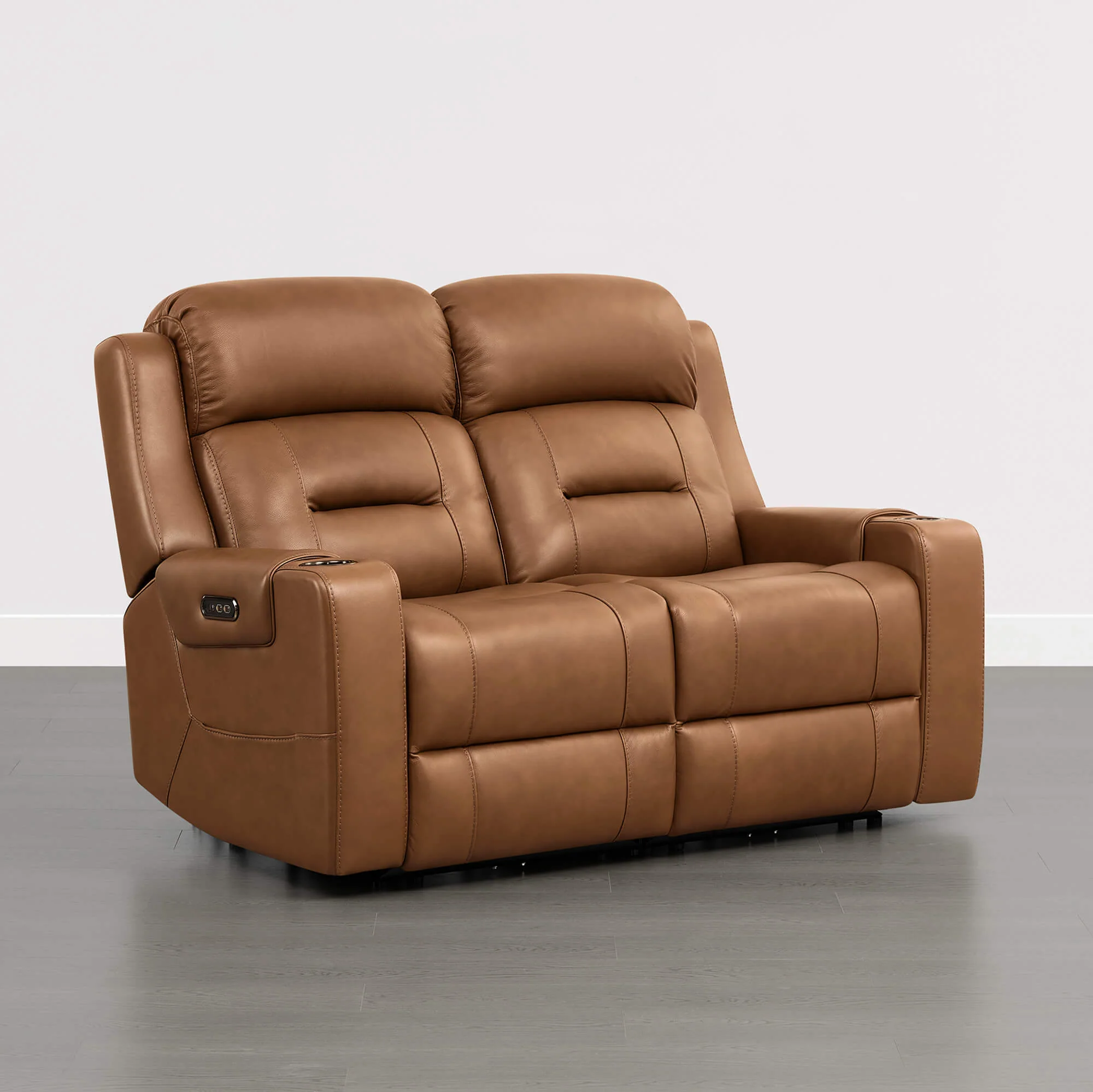 Garrison Handcraft Dual Motor Reclining Sofa with Power Headrest - Image 69