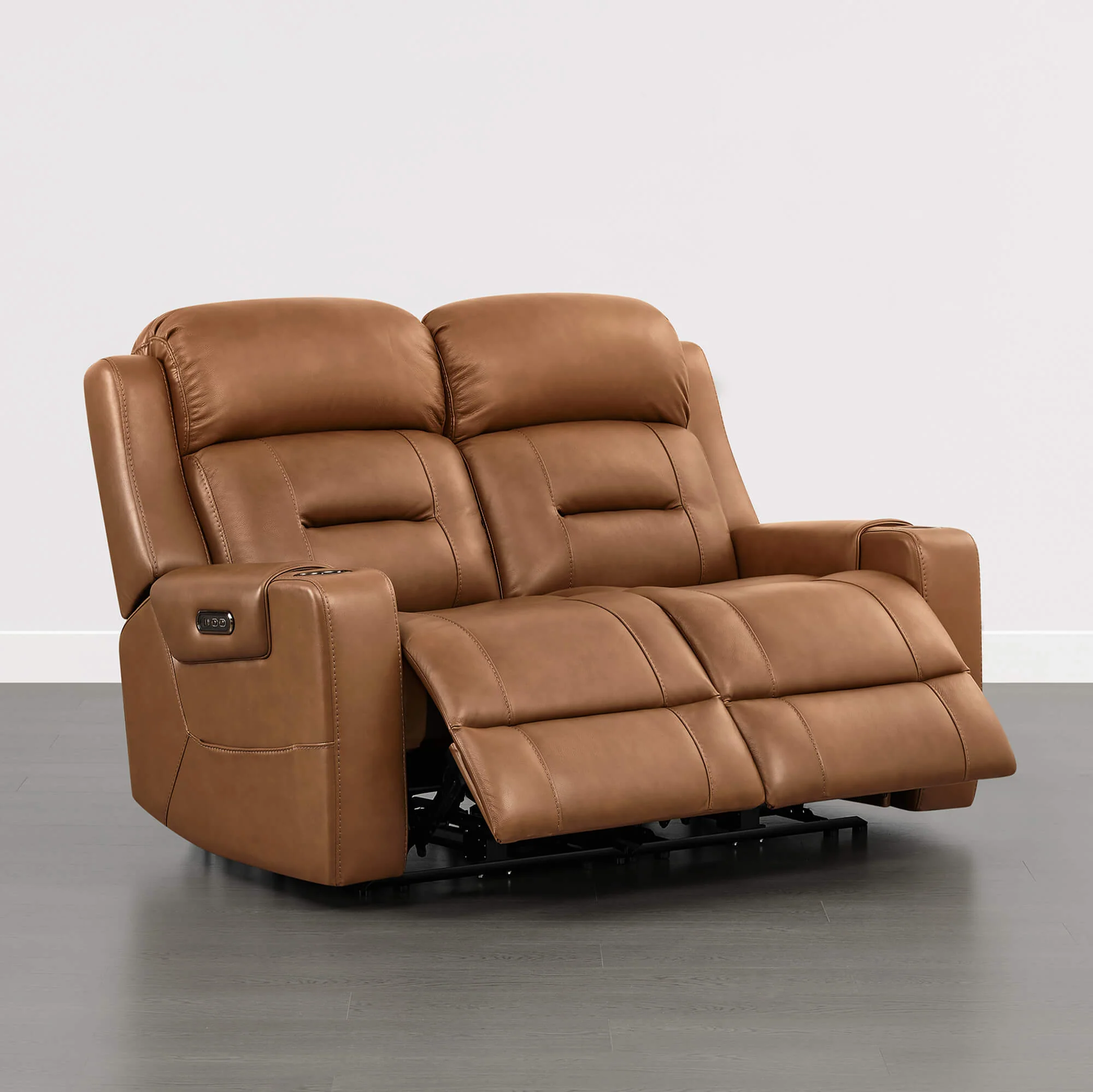 Garrison Handcraft Dual Motor Reclining Sofa with Power Headrest - Image 70